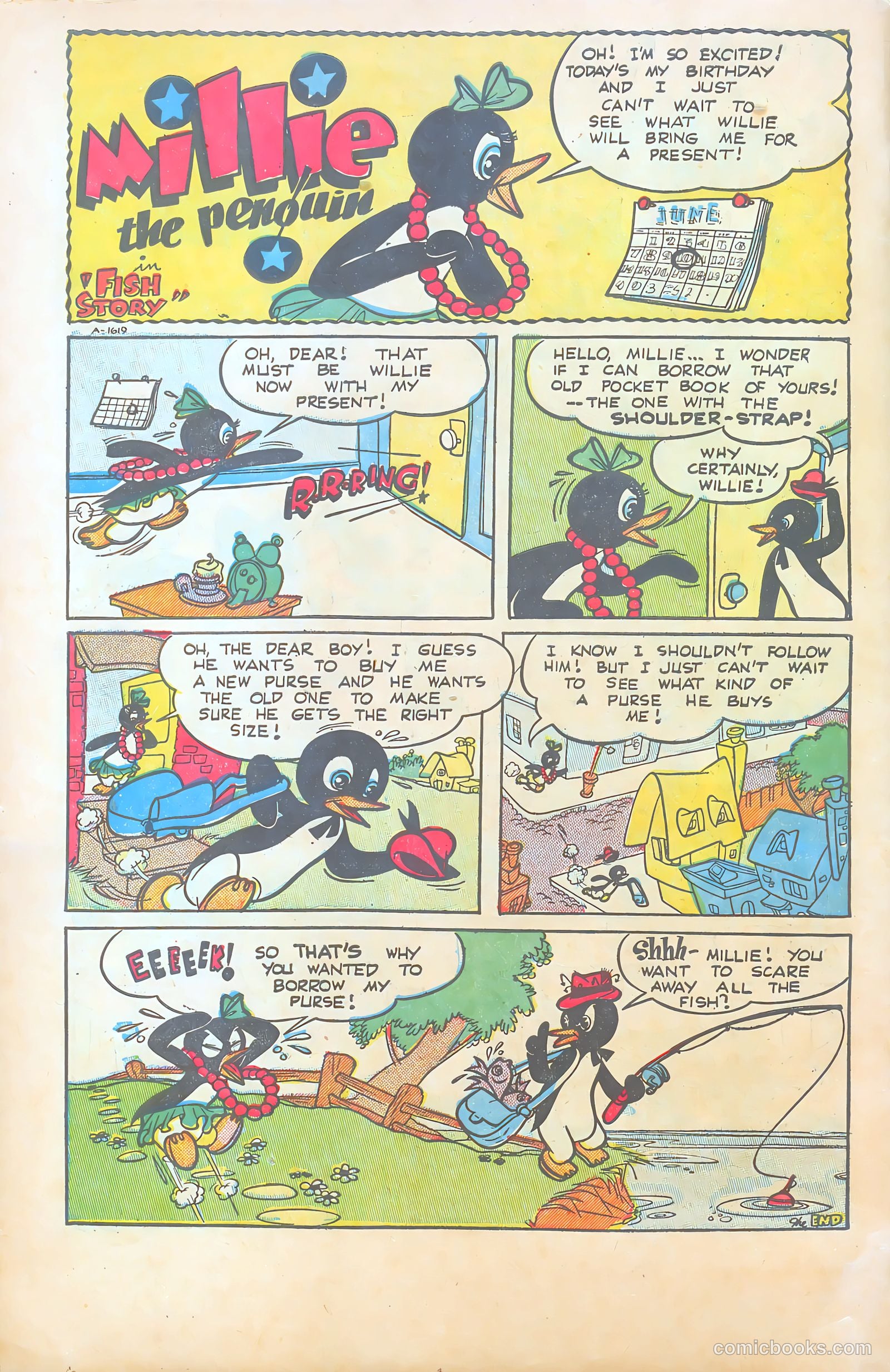 Willie the Penguin #6 — page 34 of 36