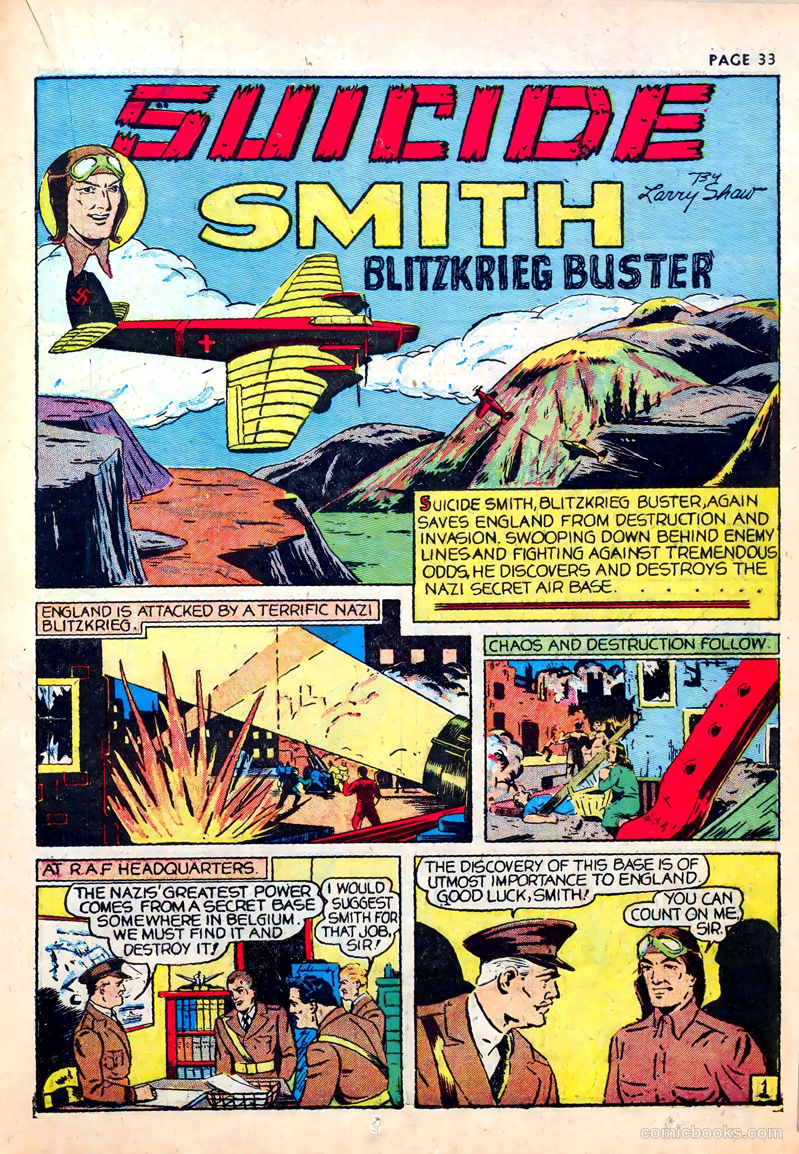 Wings Comics #1 — page 35 of 68