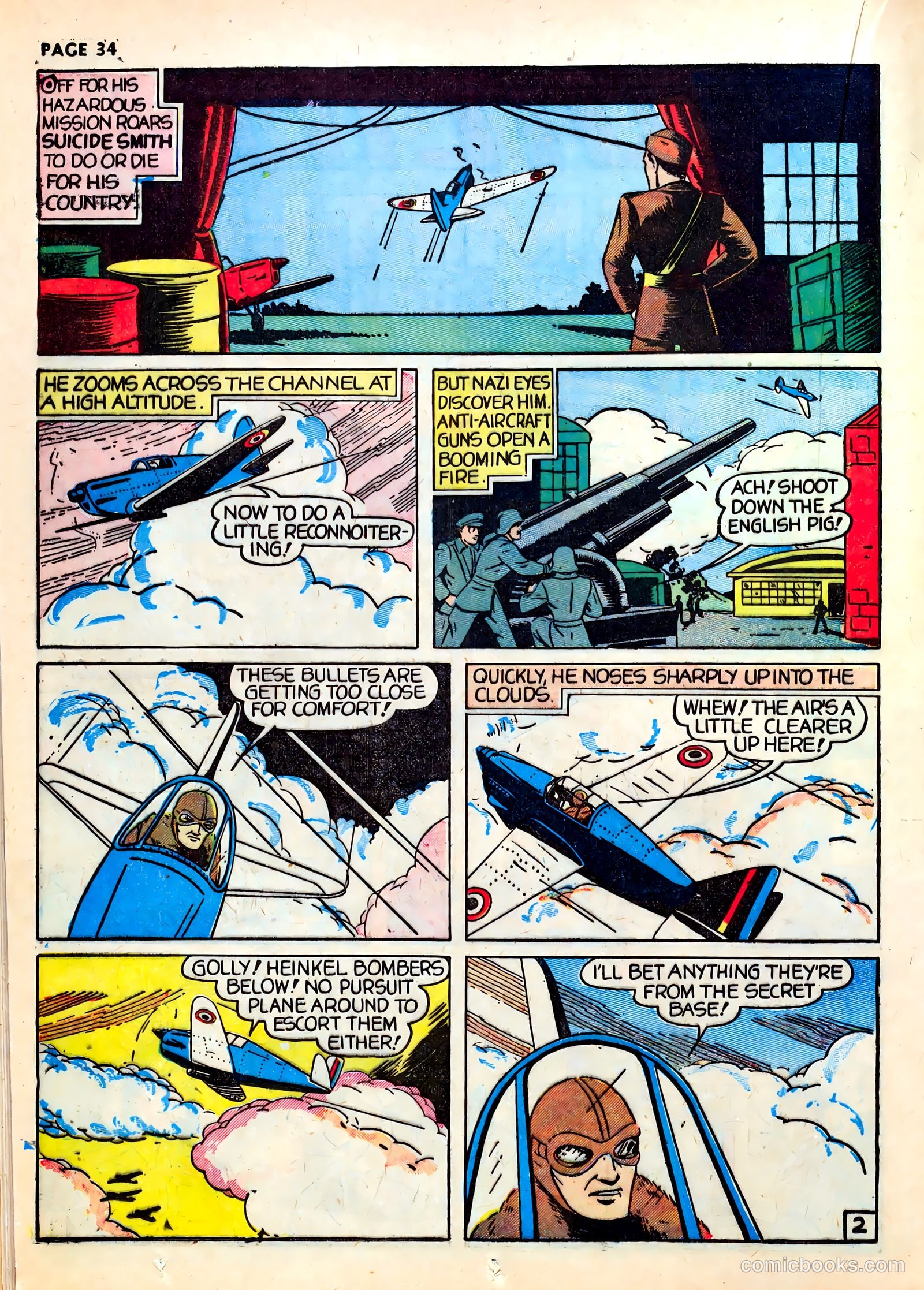 Wings Comics #1 — page 36 of 68