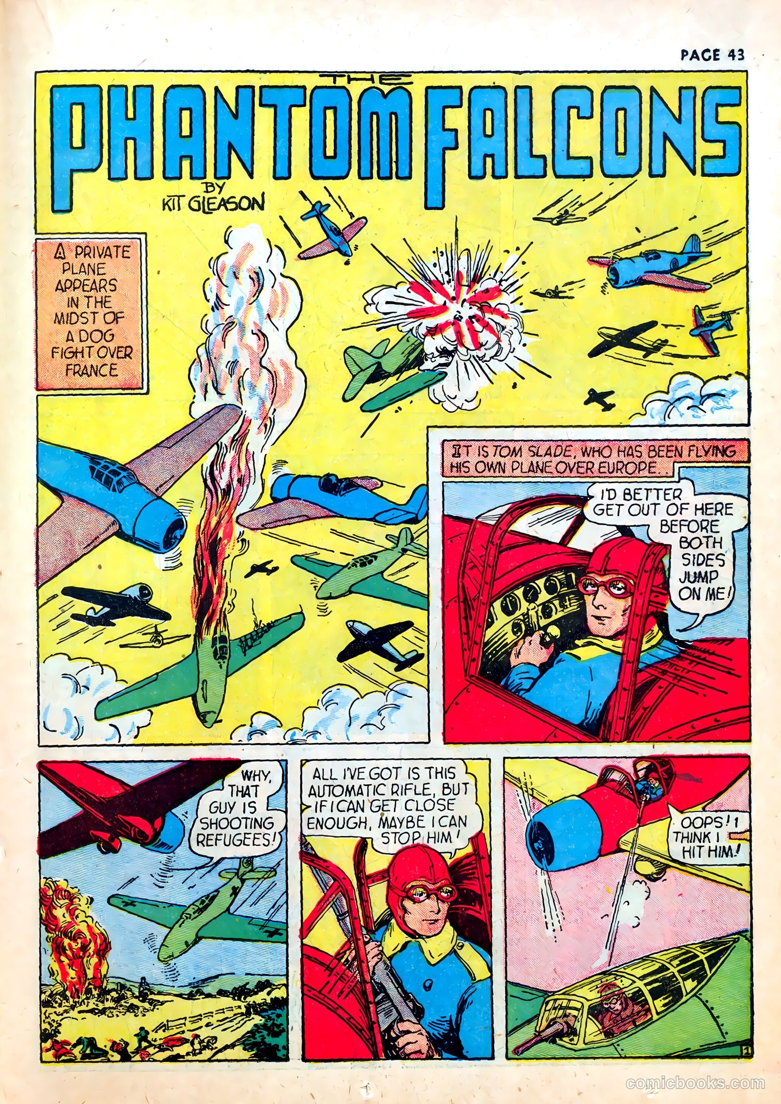 Wings Comics #1 — page 45 of 68