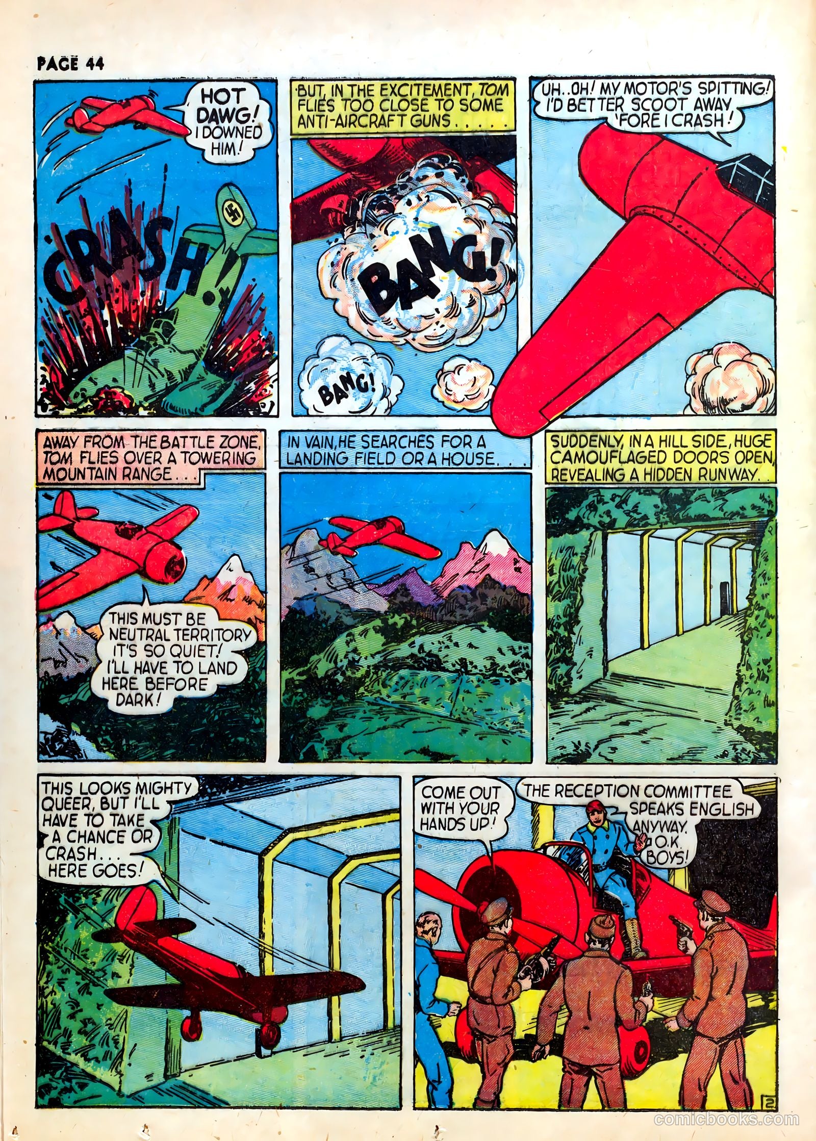 Wings Comics #1 — page 46 of 68