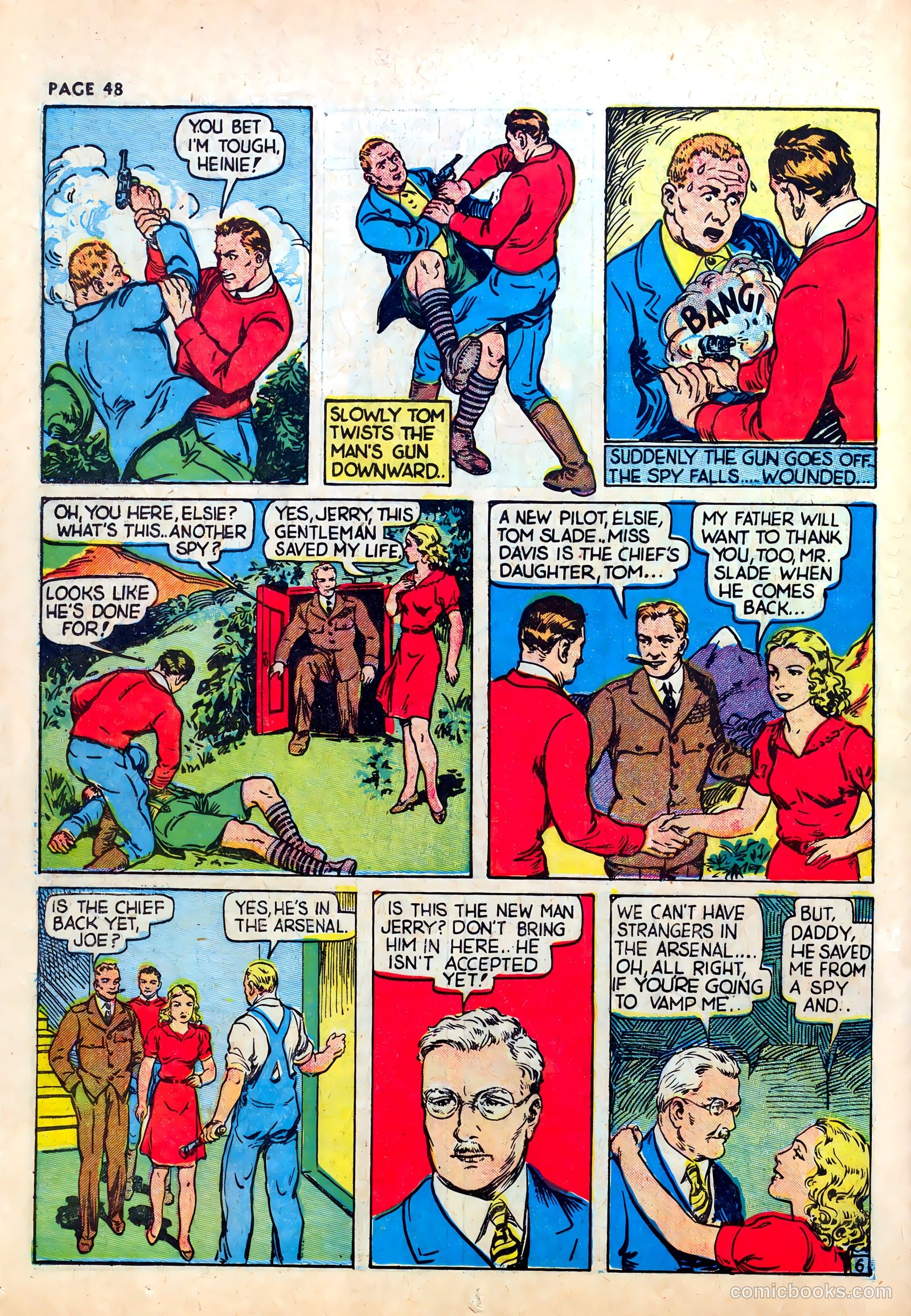 Wings Comics #1 — page 50 of 68