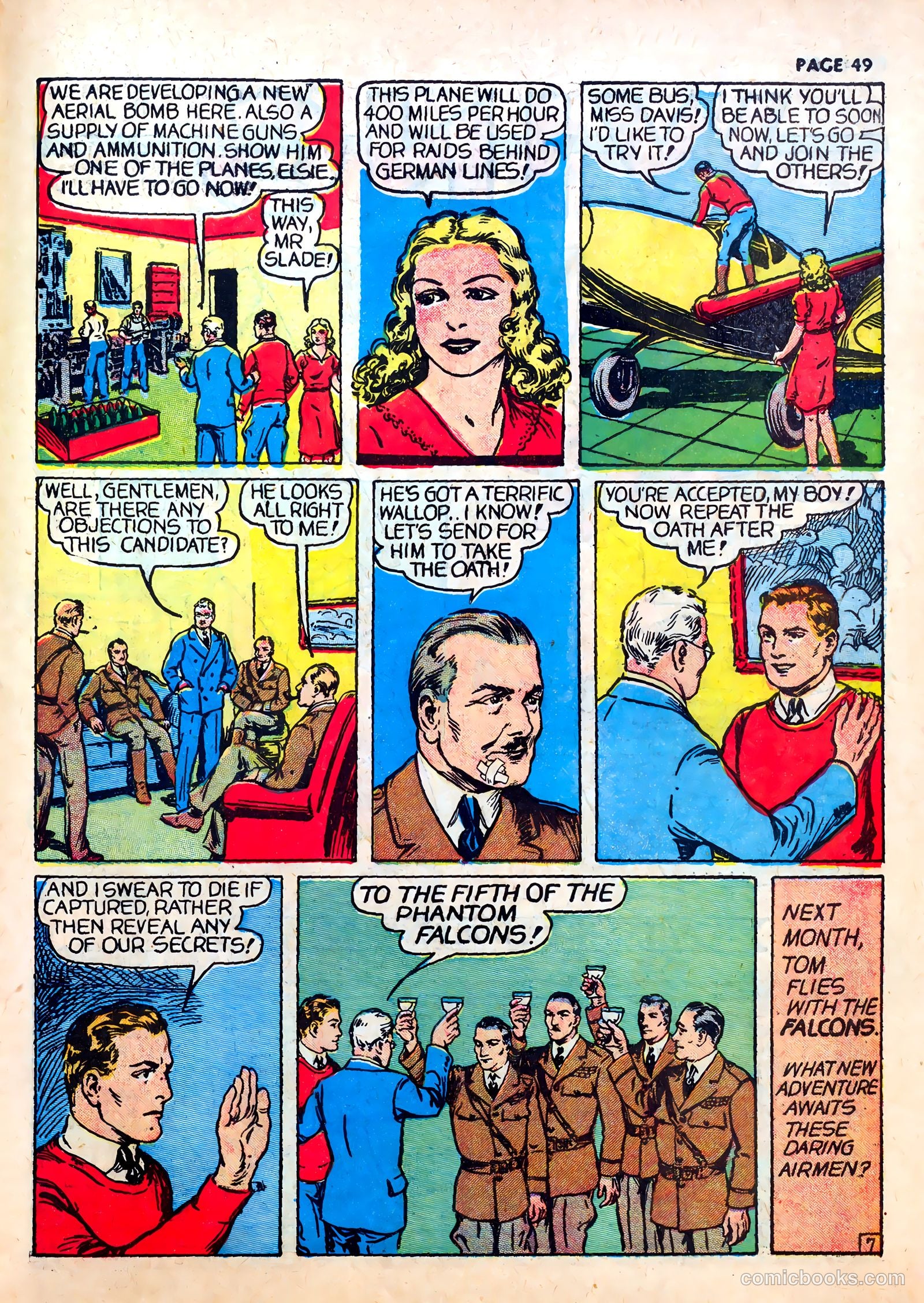 Wings Comics #1 — page 51 of 68