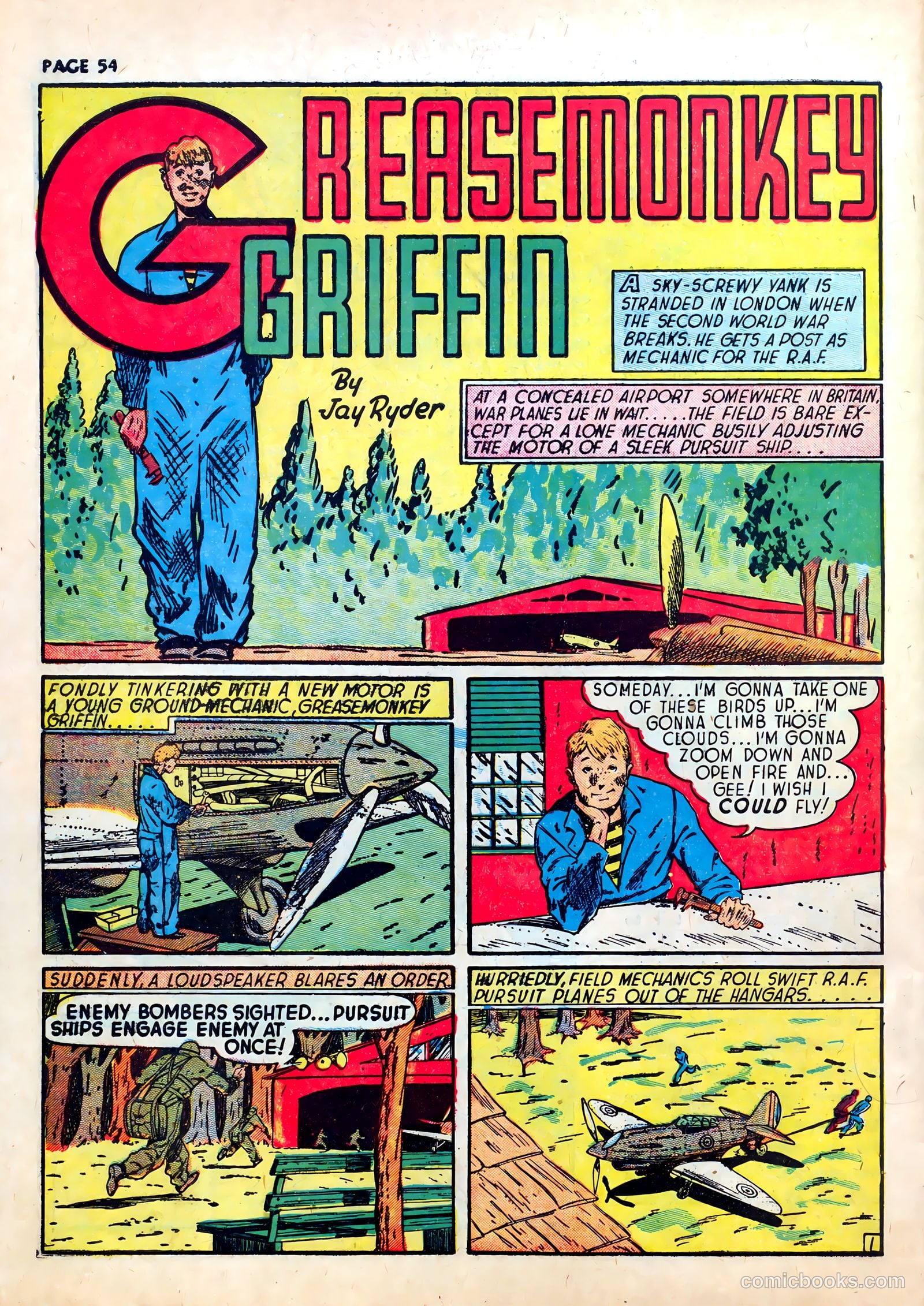 Wings Comics #1 — page 56 of 68