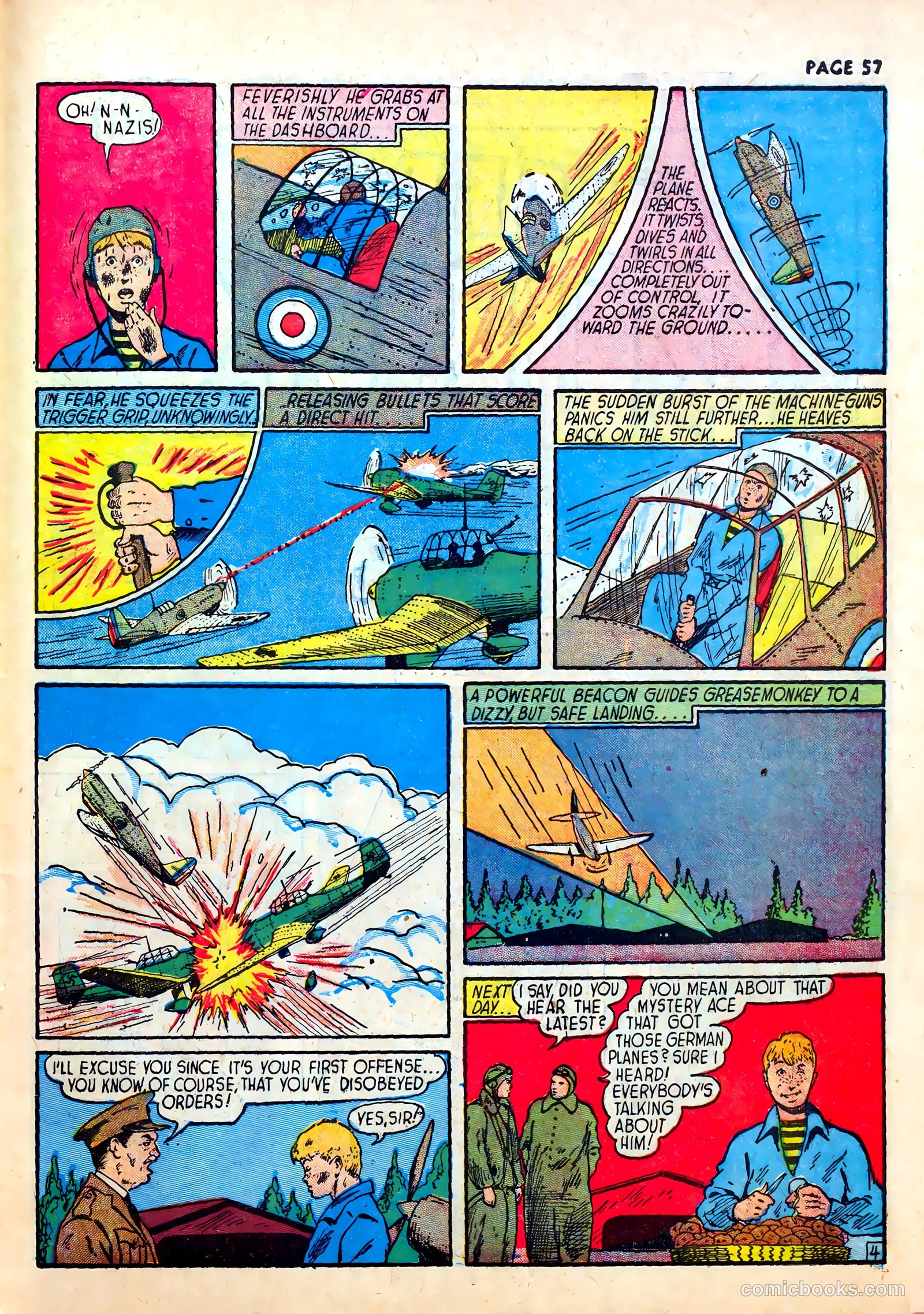 Wings Comics #1 — page 59 of 68