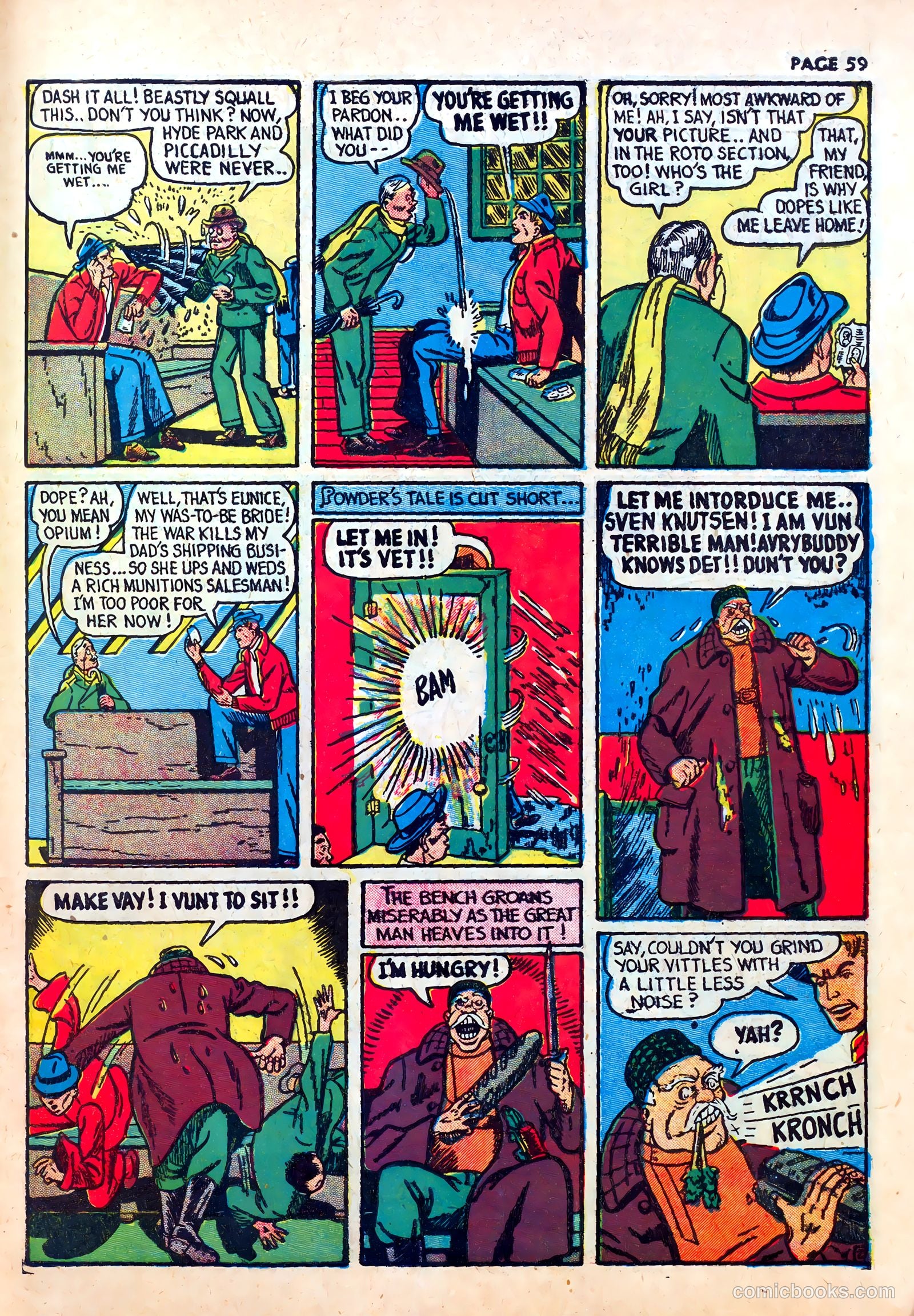 Wings Comics #1 — page 61 of 68