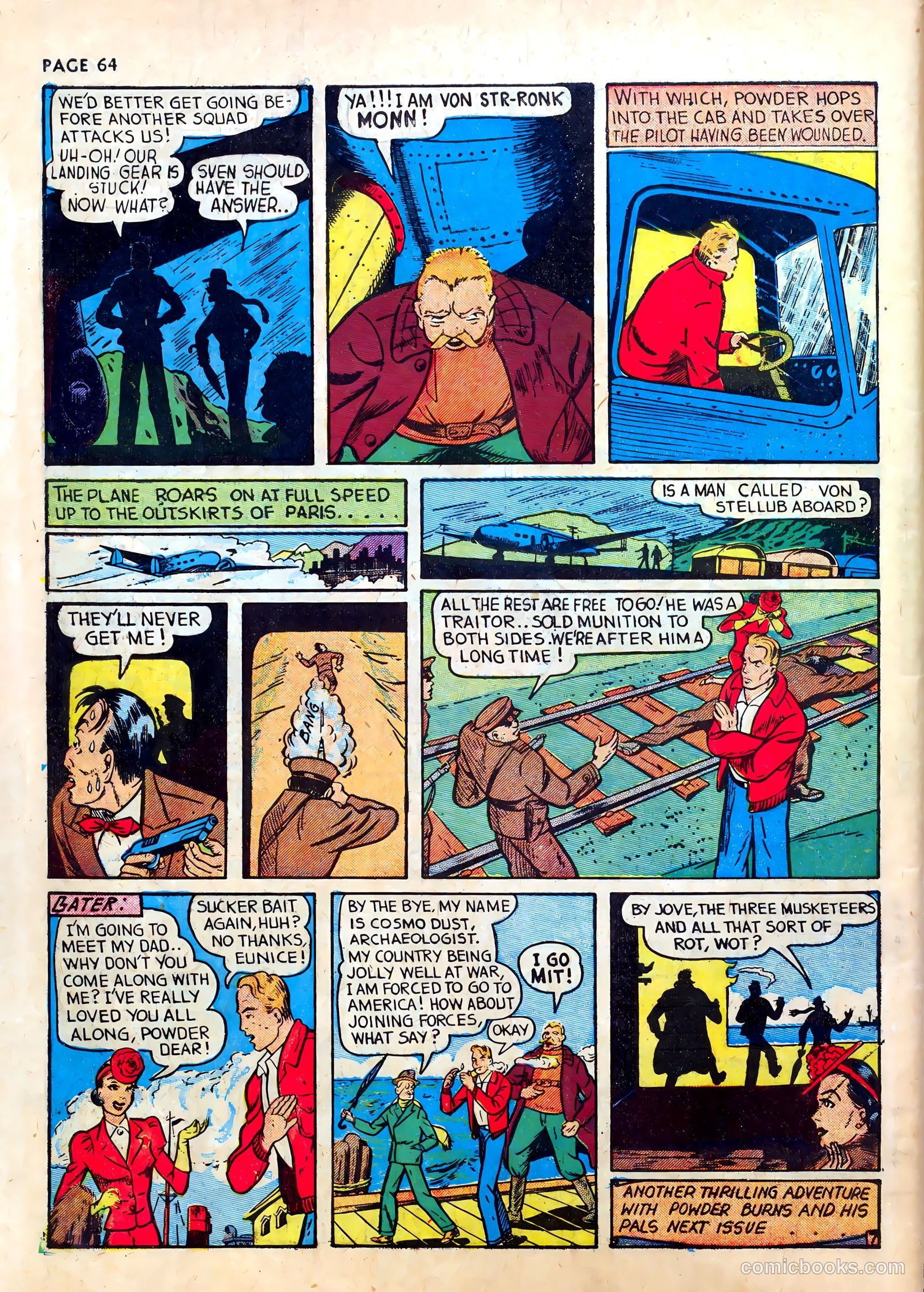 Wings Comics #1 — page 66 of 68