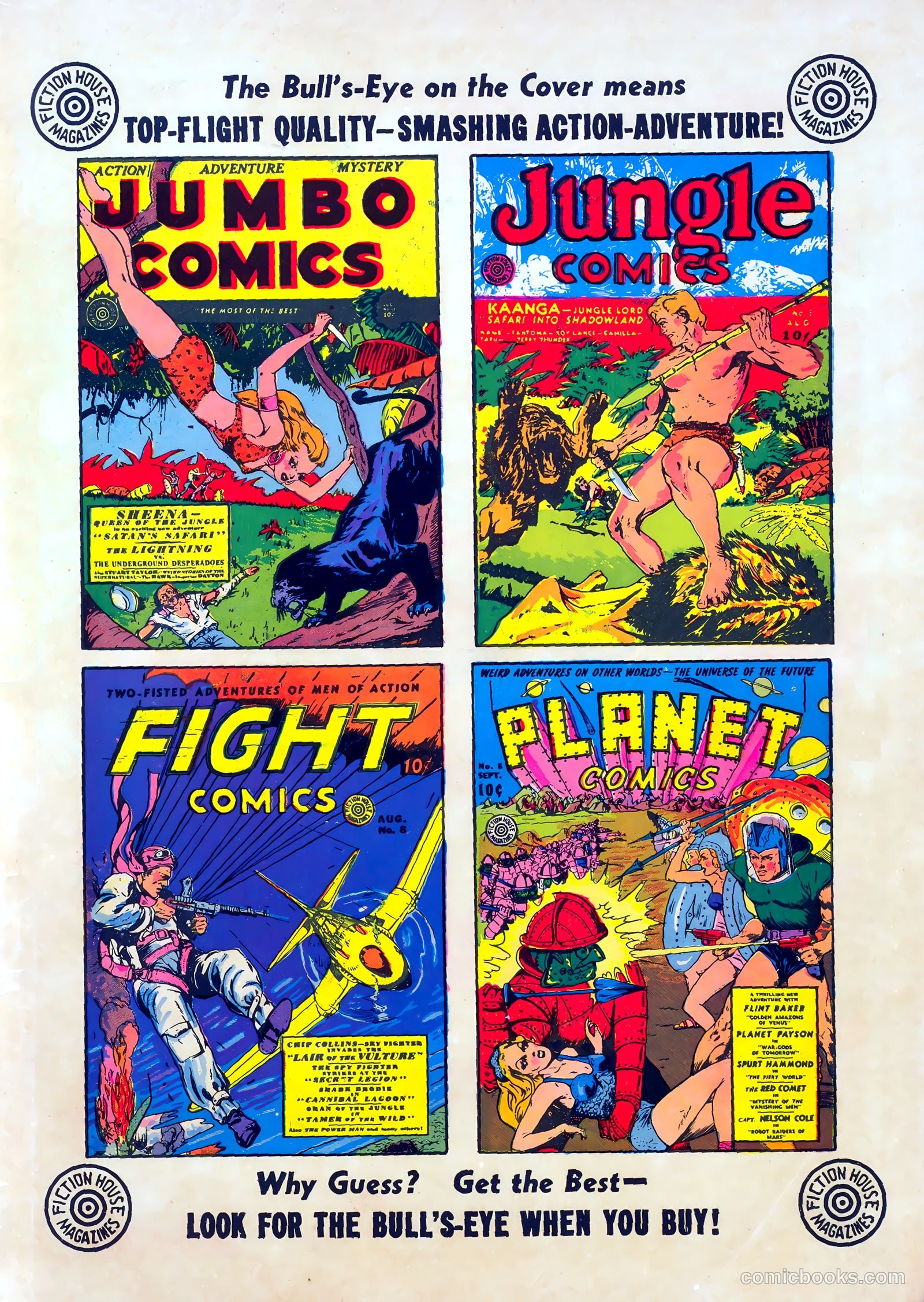 Wings Comics #1 — page 67 of 68