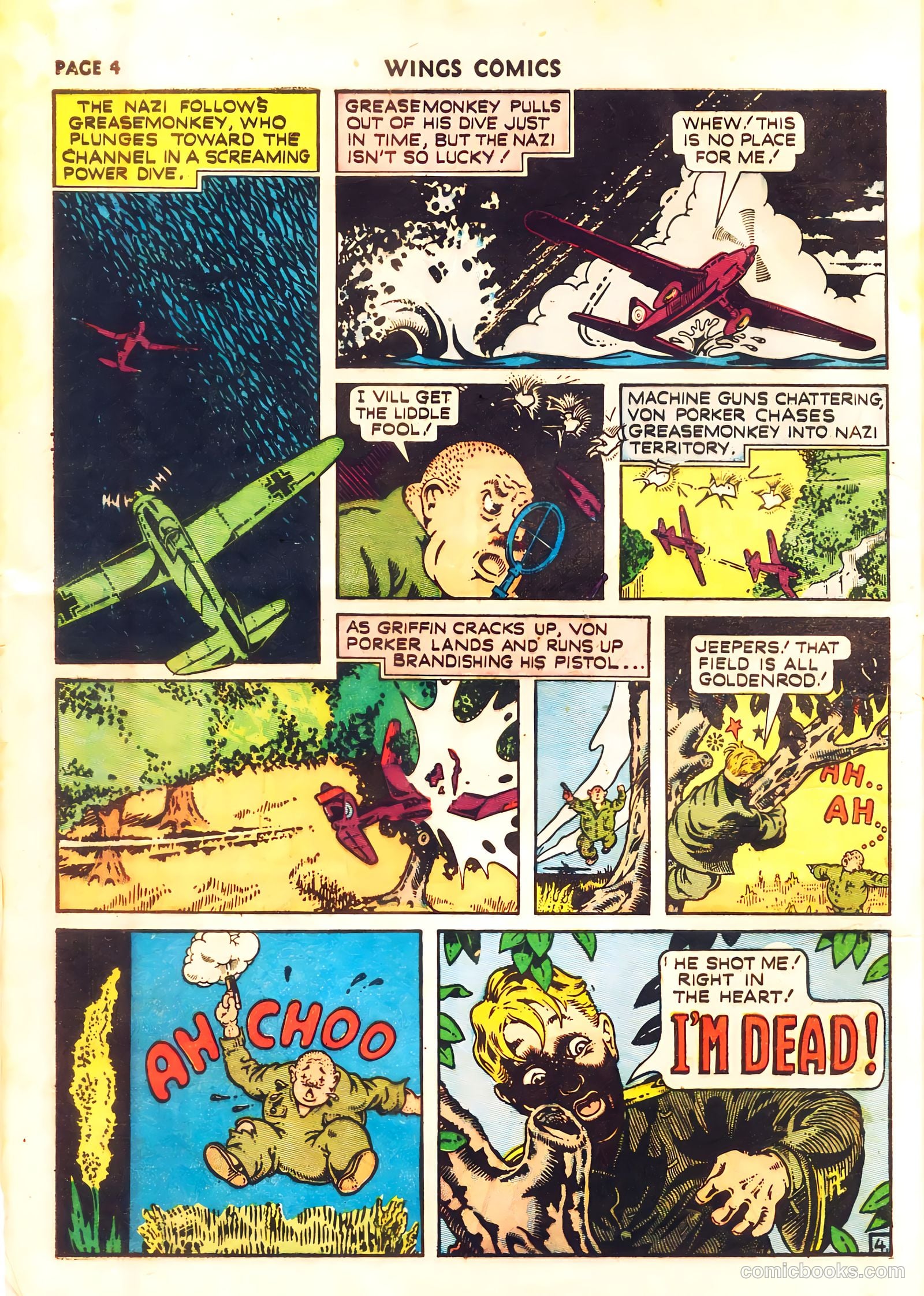 Wings Comics #11 — page 6 of 68