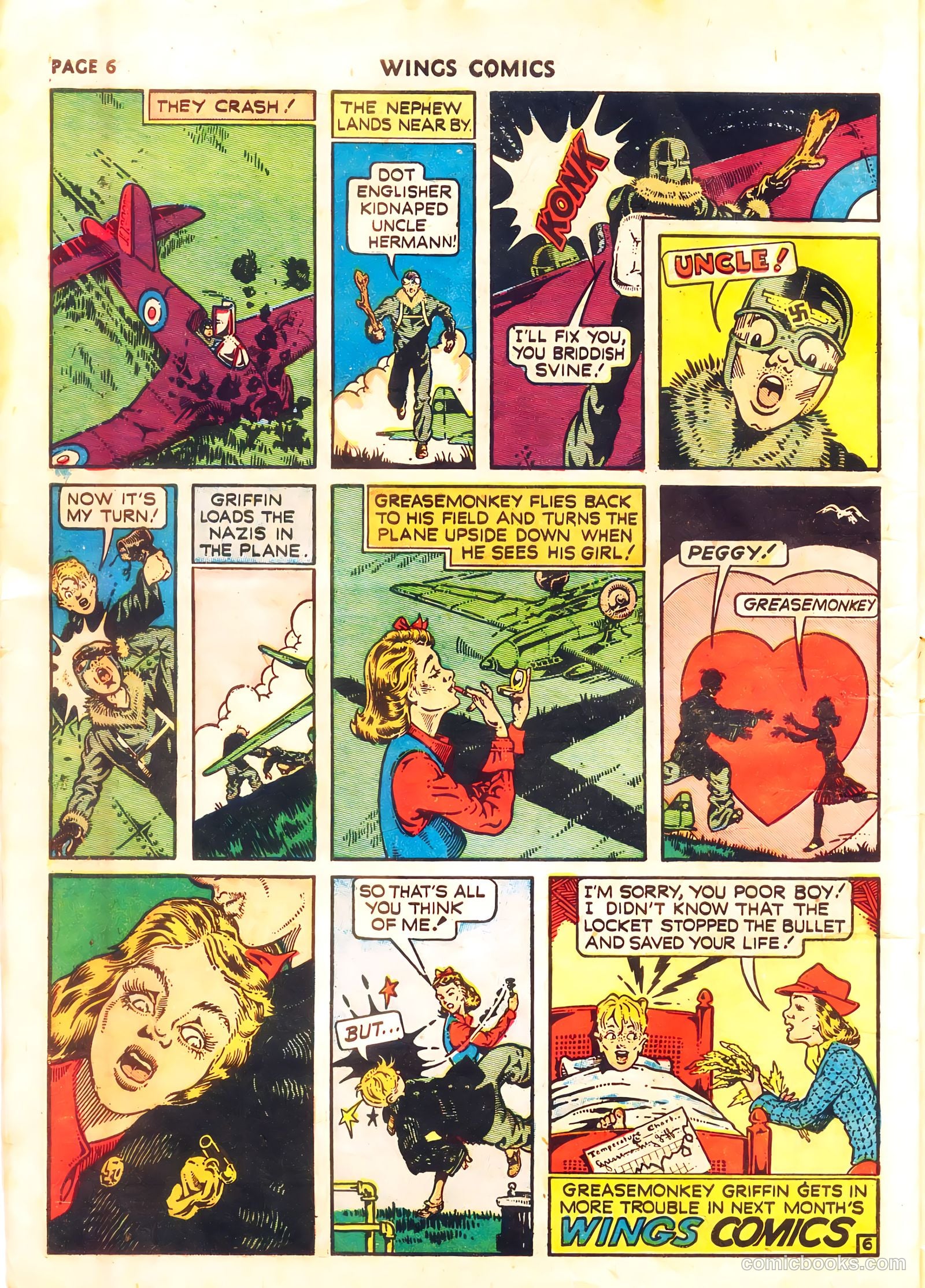 Wings Comics #11 — page 8 of 68