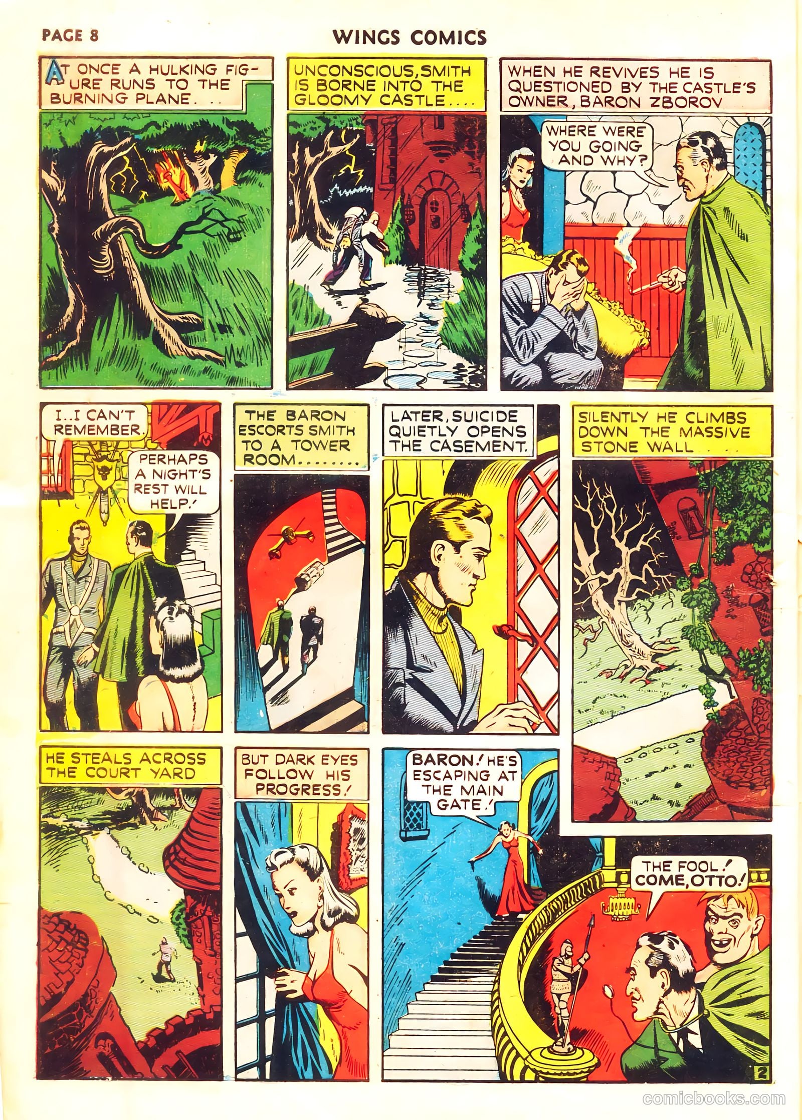 Wings Comics #11 — page 10 of 68