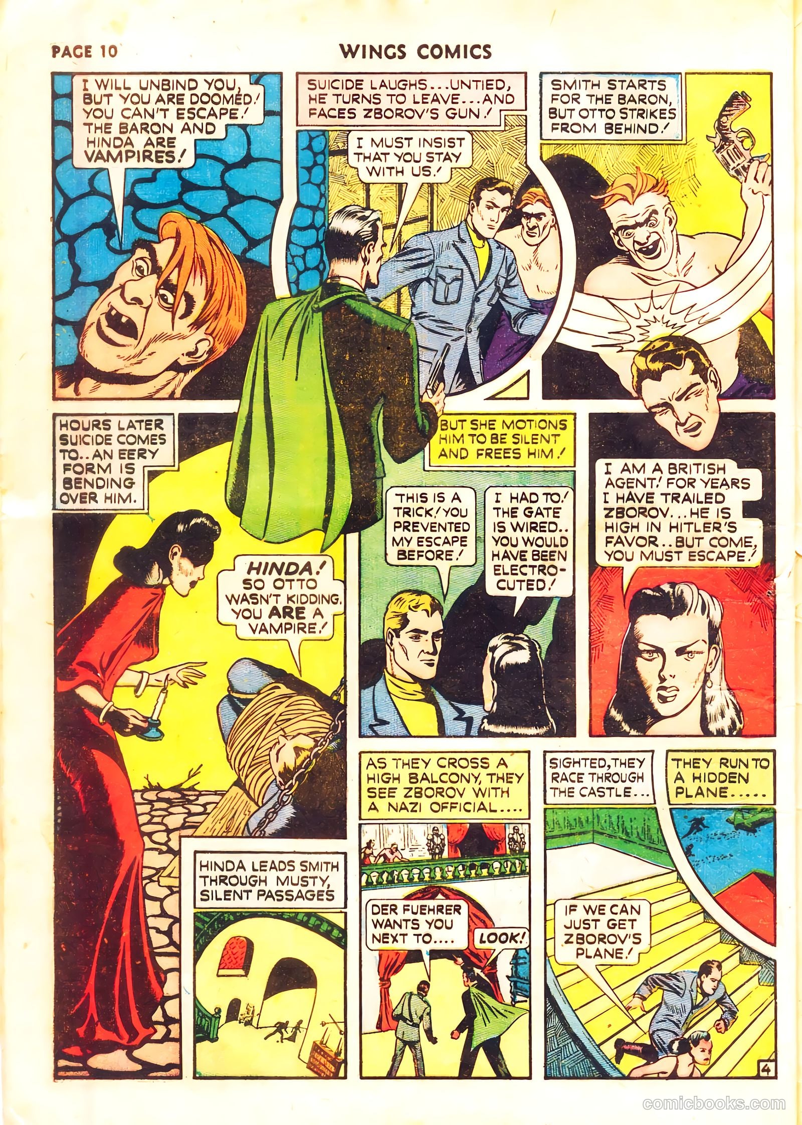 Wings Comics #11 — page 12 of 68