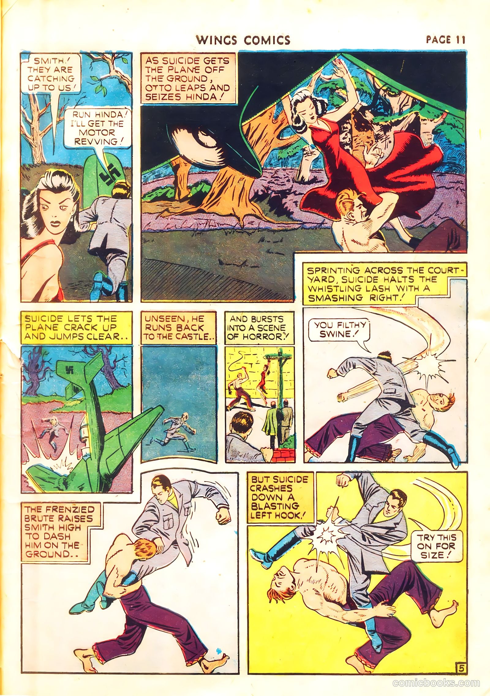Wings Comics #11 — page 13 of 68