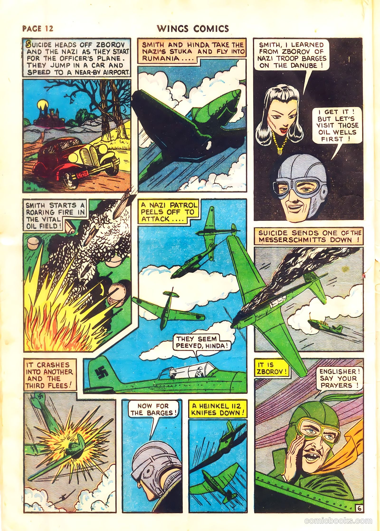 Wings Comics #11 — page 14 of 68