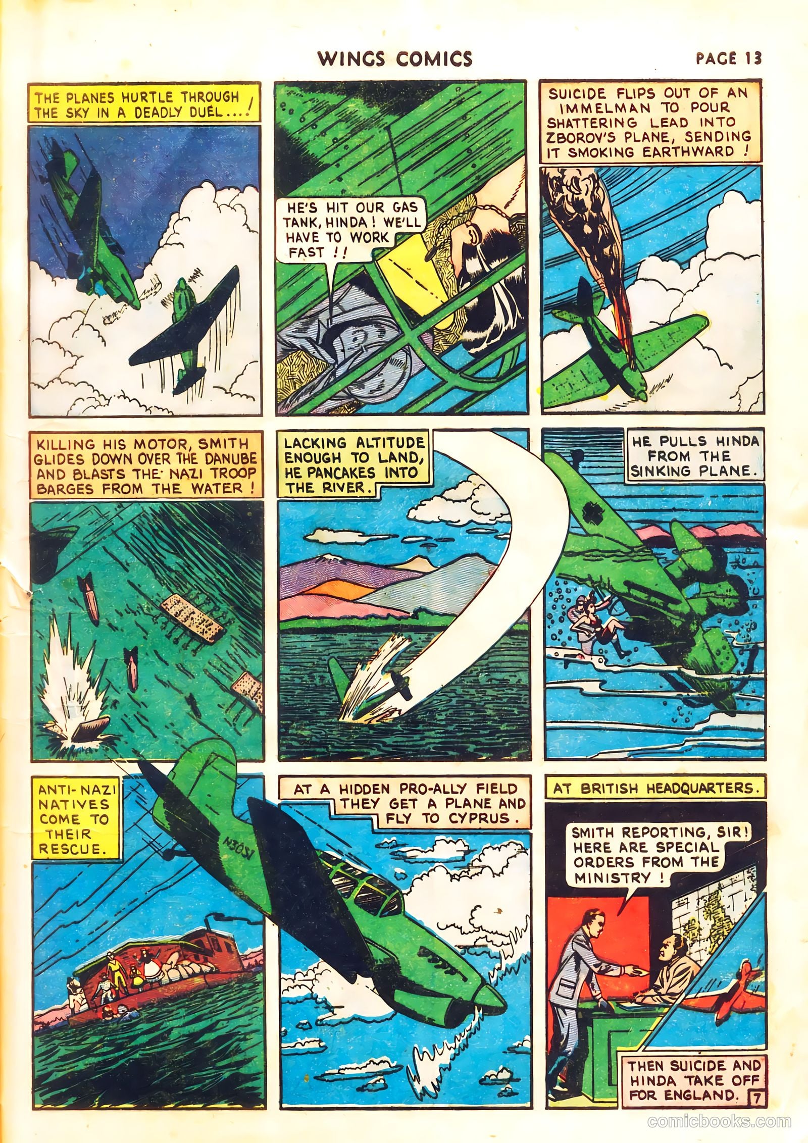 Wings Comics #11 — page 15 of 68