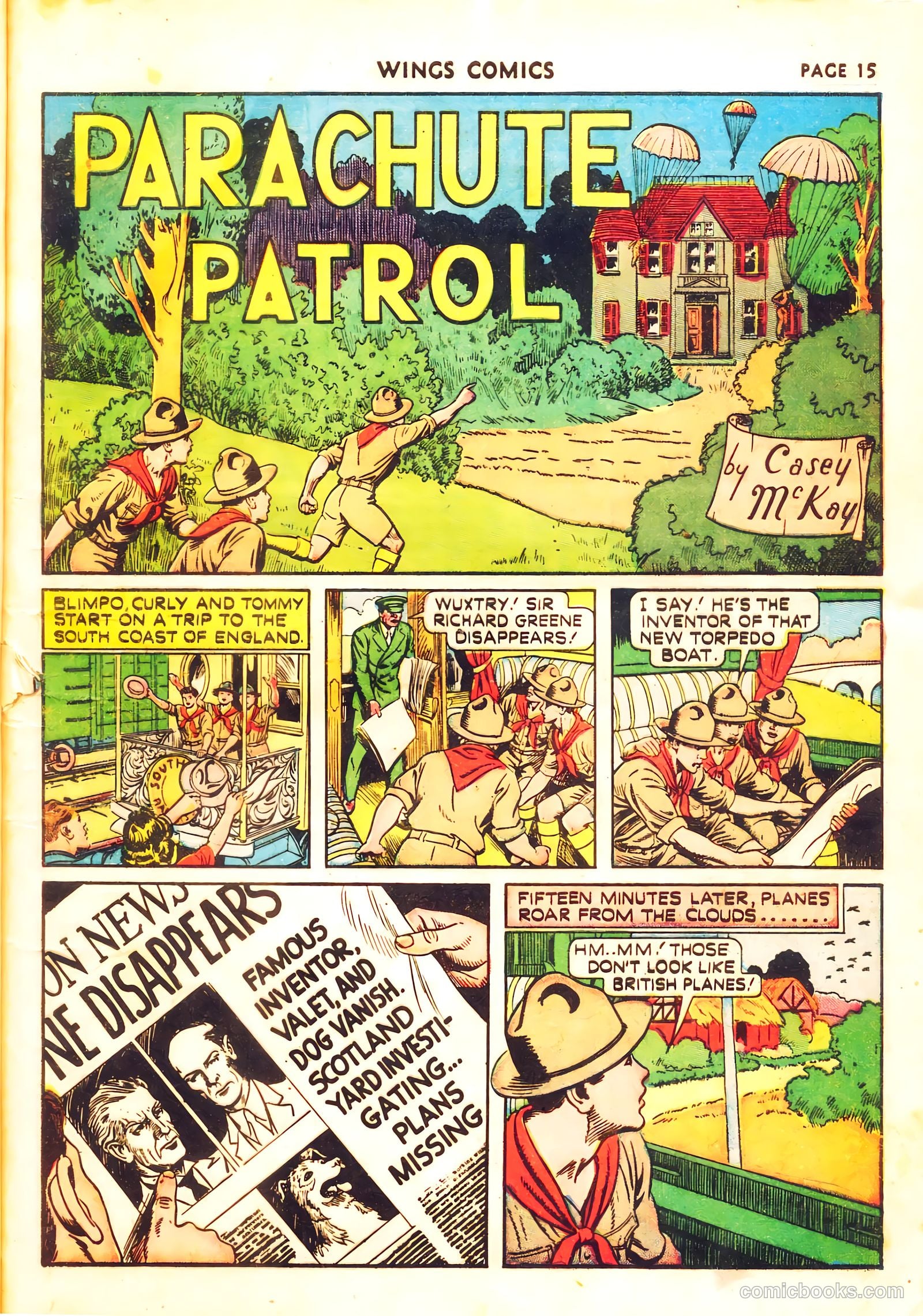 Wings Comics #11 — page 17 of 68