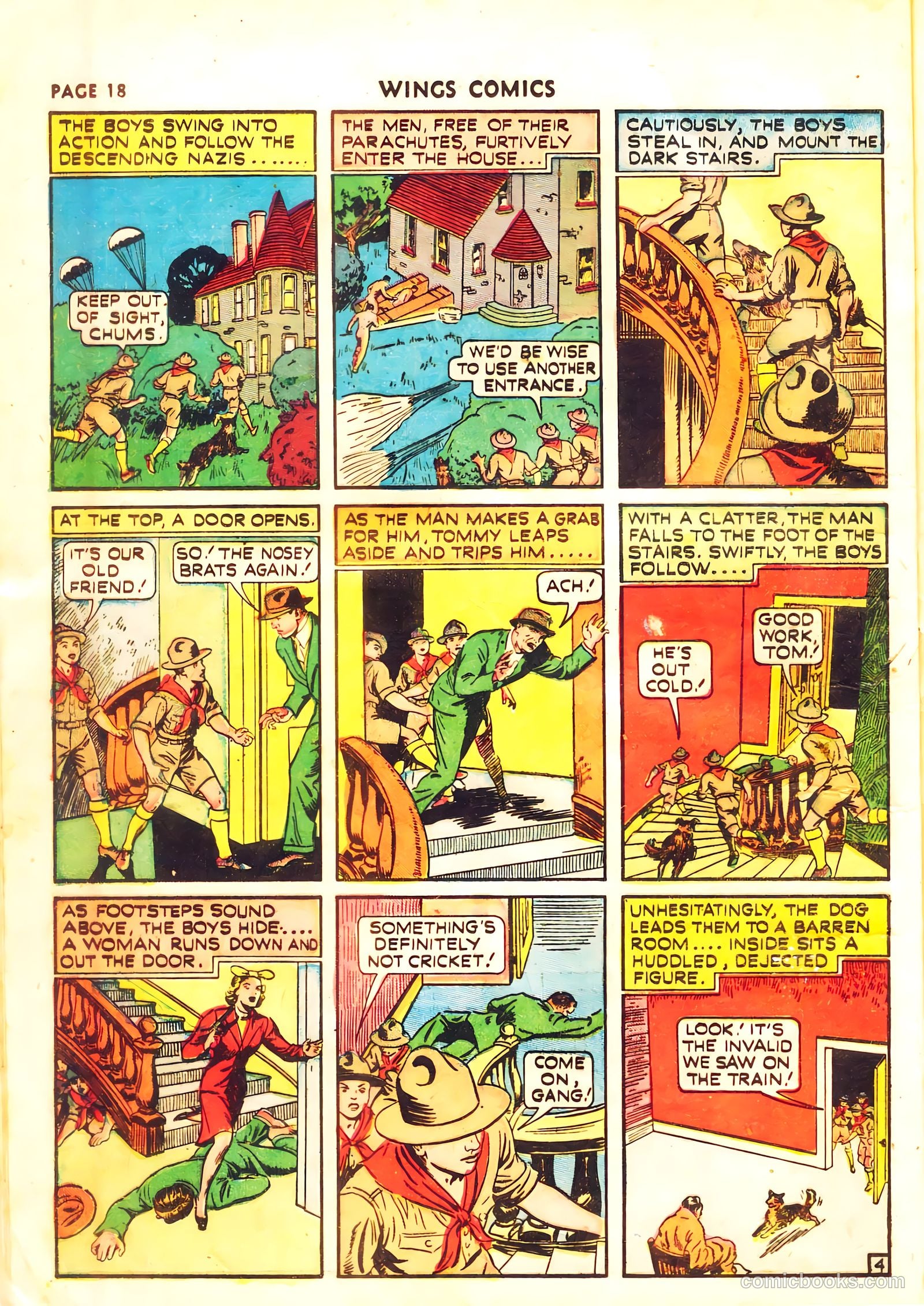 Wings Comics #11 — page 20 of 68