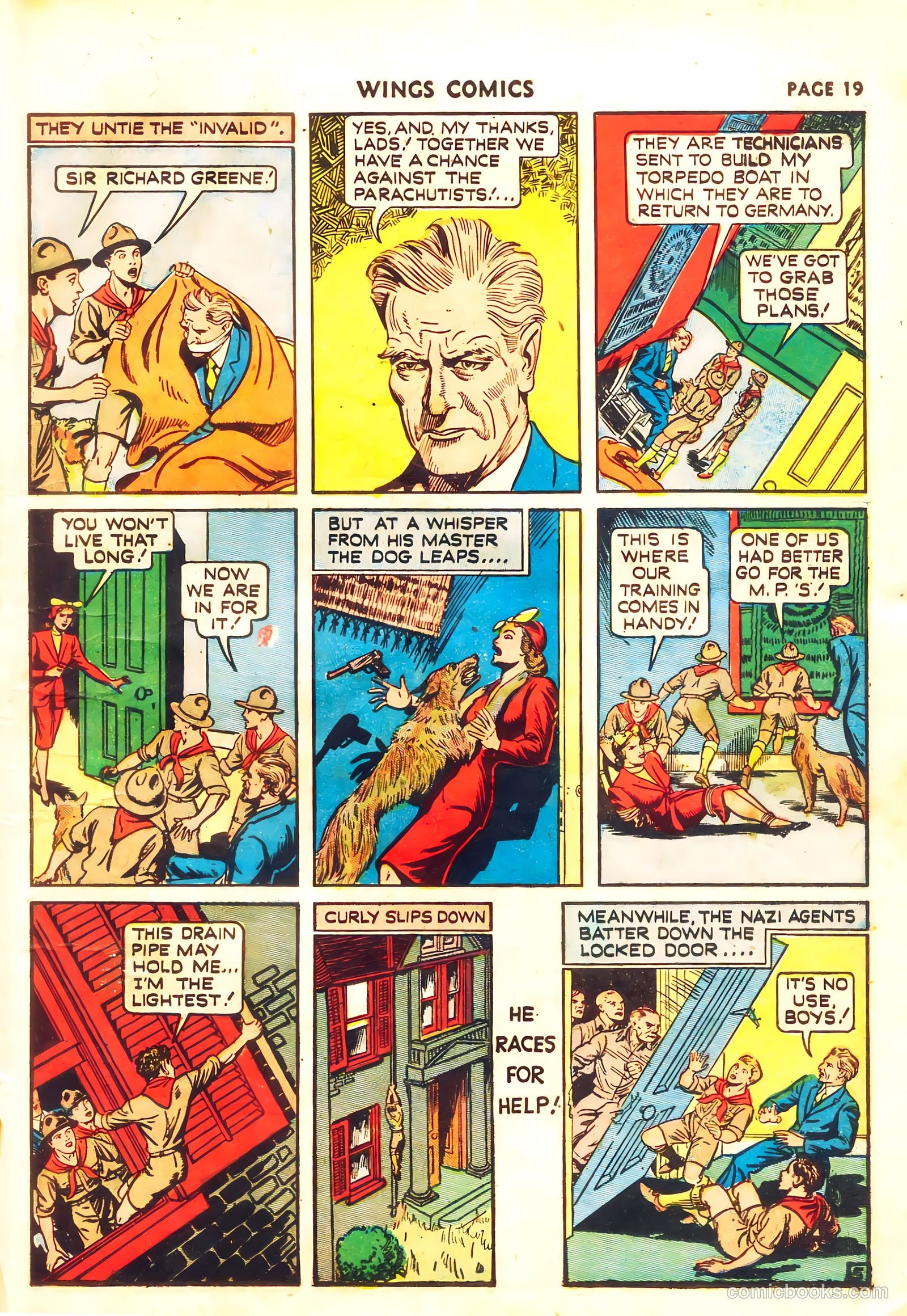 Wings Comics #11 — page 21 of 68