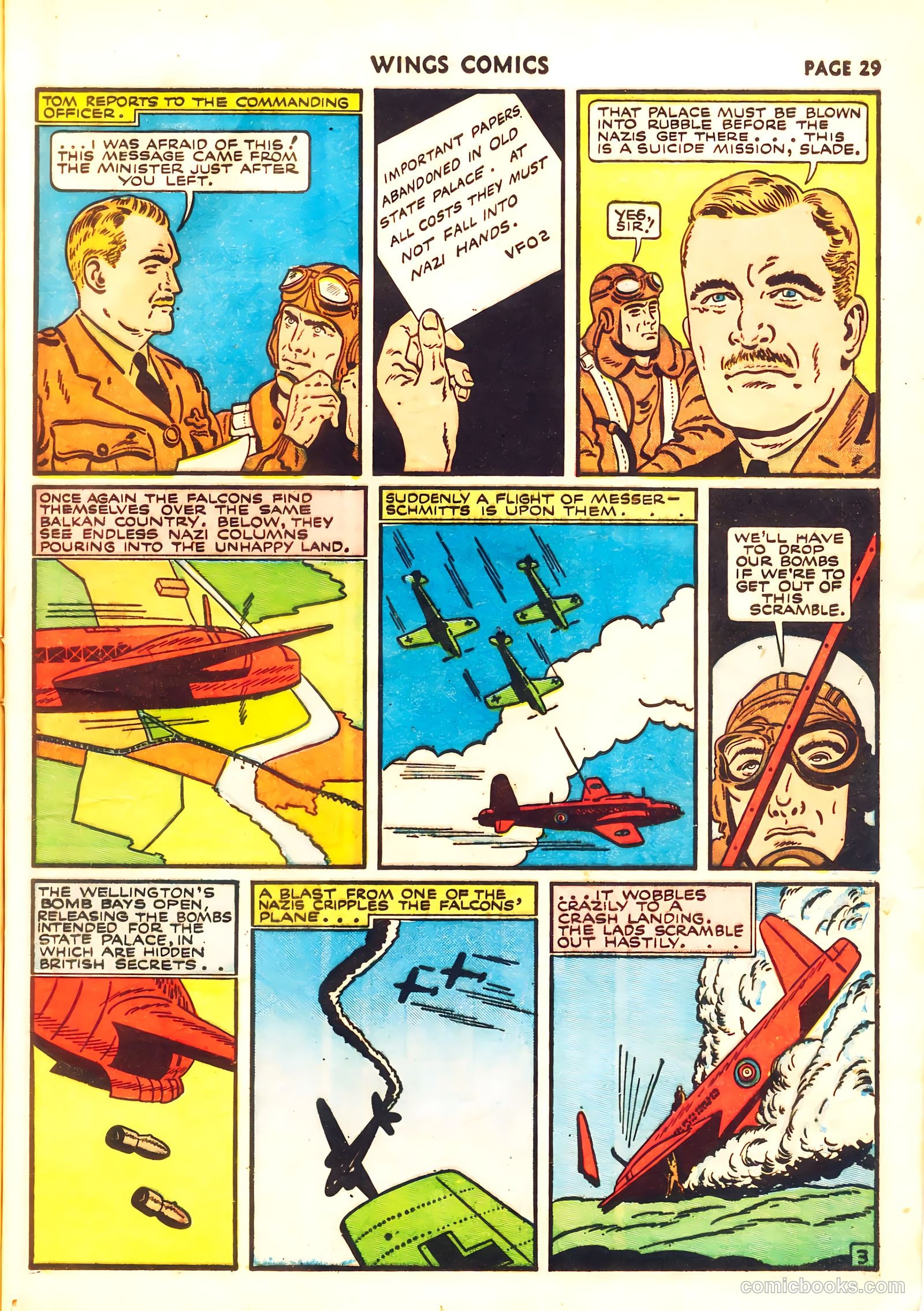 Wings Comics #11 — page 31 of 68