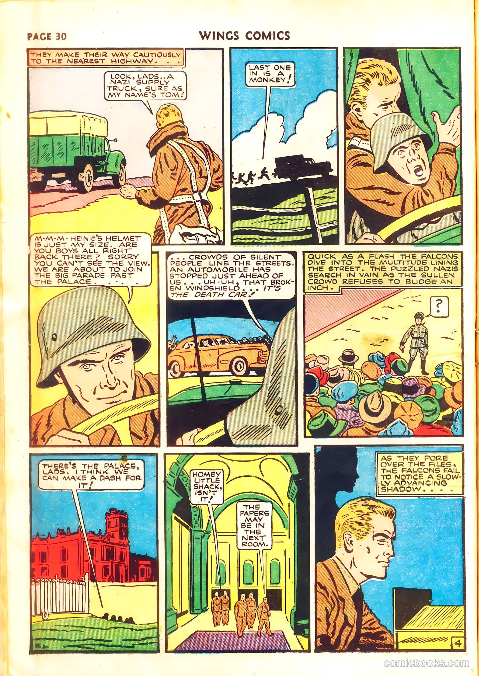 Wings Comics #11 — page 32 of 68