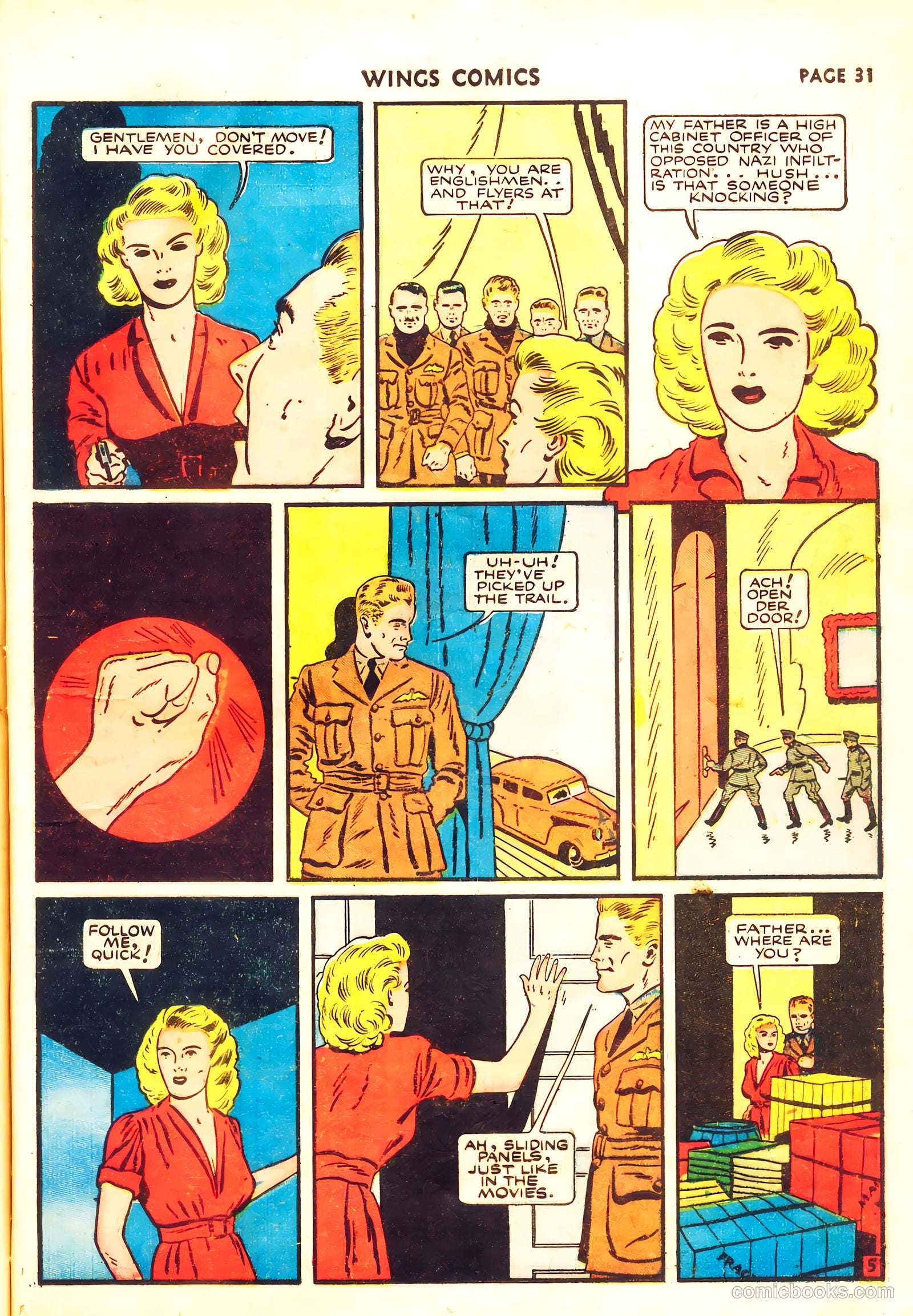 Wings Comics #11 — page 33 of 68