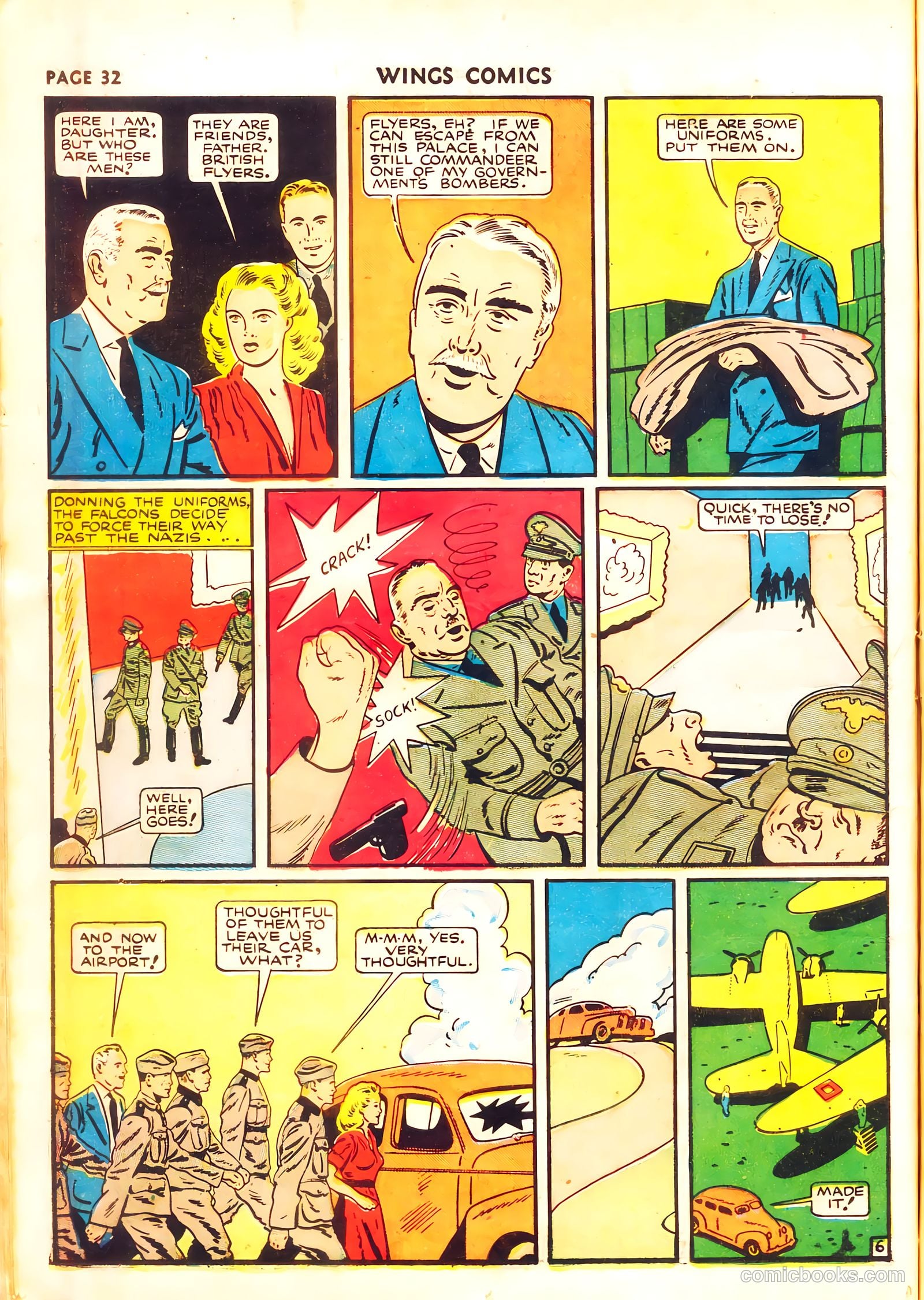 Wings Comics #11 — page 34 of 68