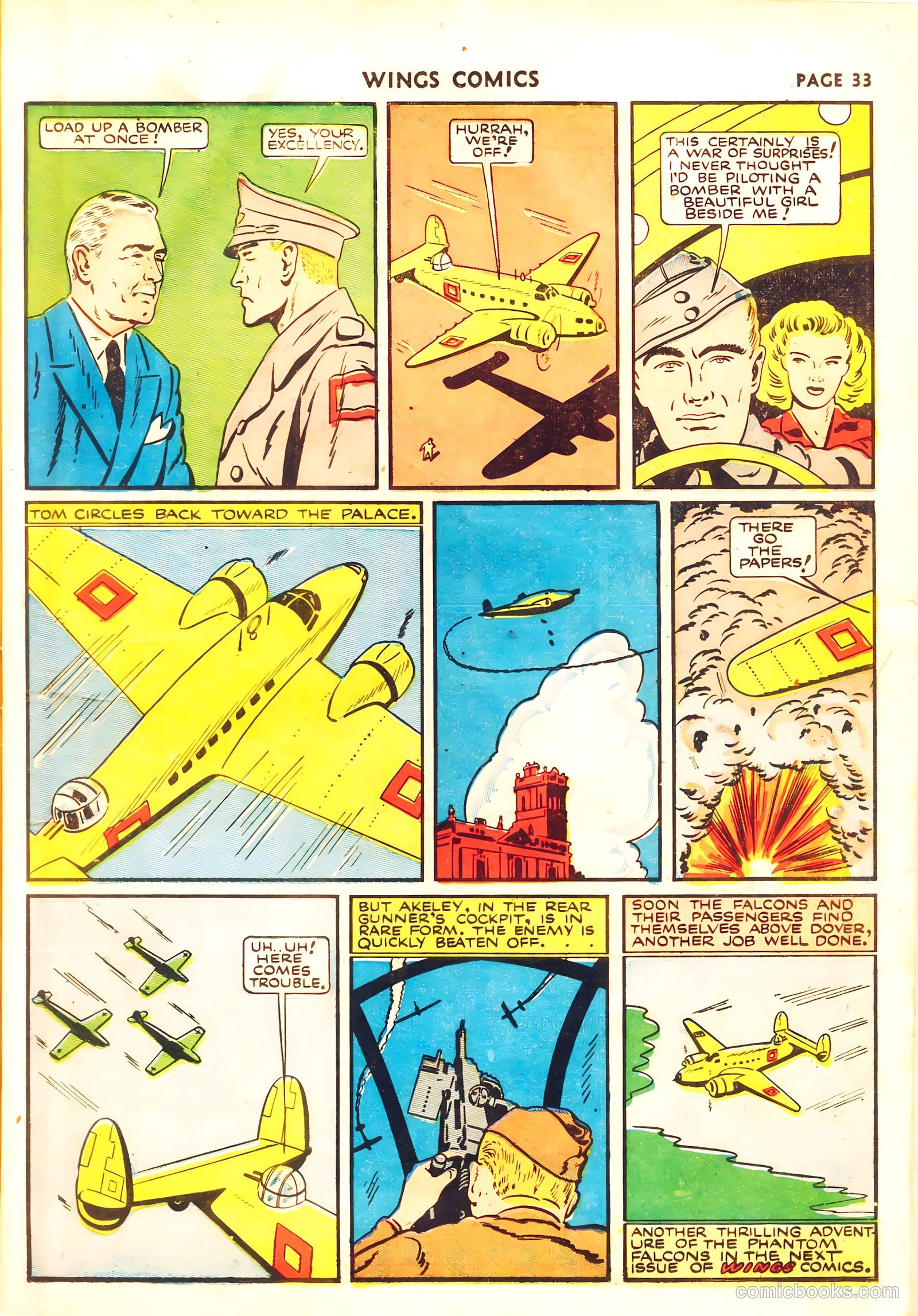 Wings Comics #11 — page 35 of 68