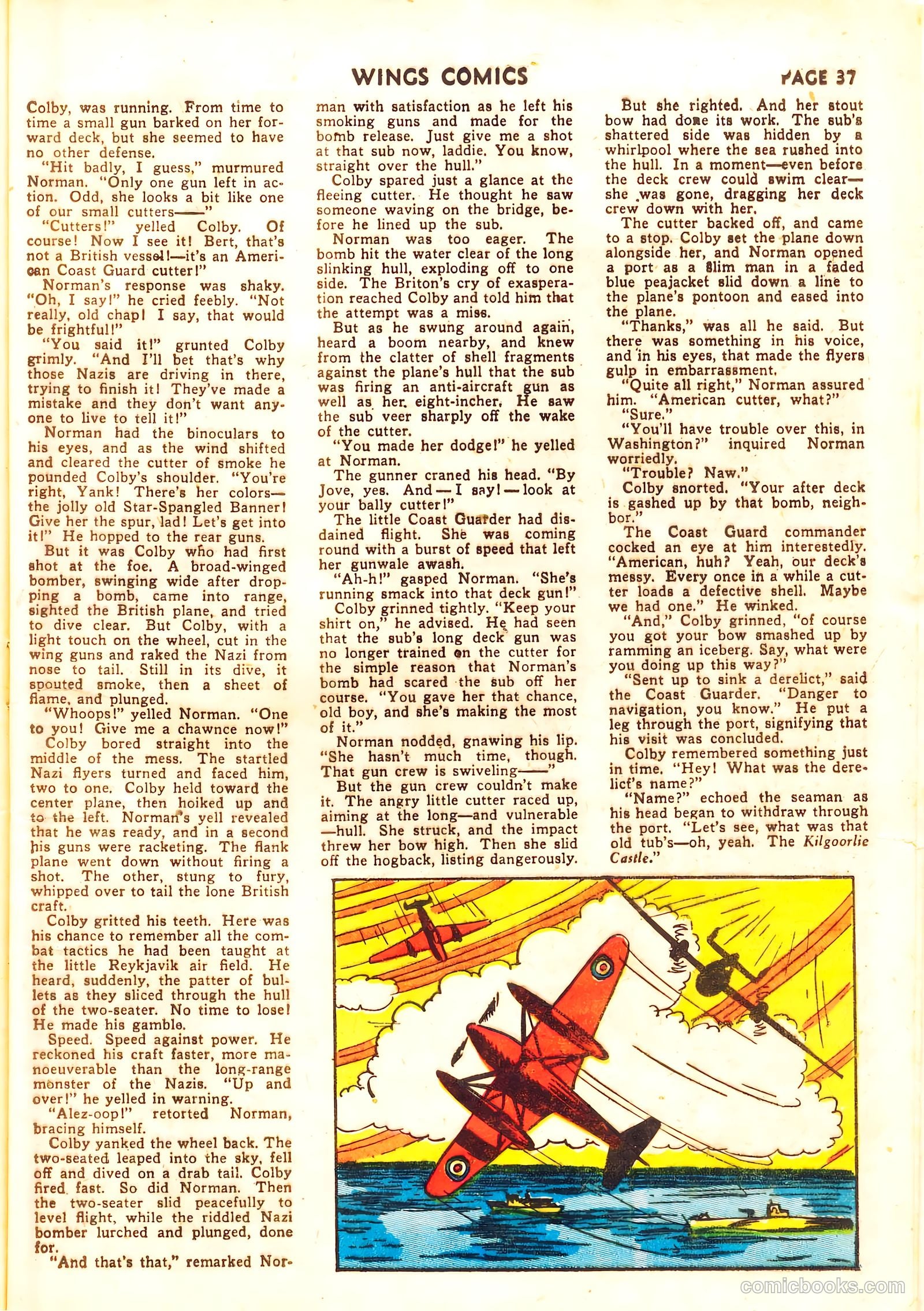 Wings Comics #11 — page 39 of 68