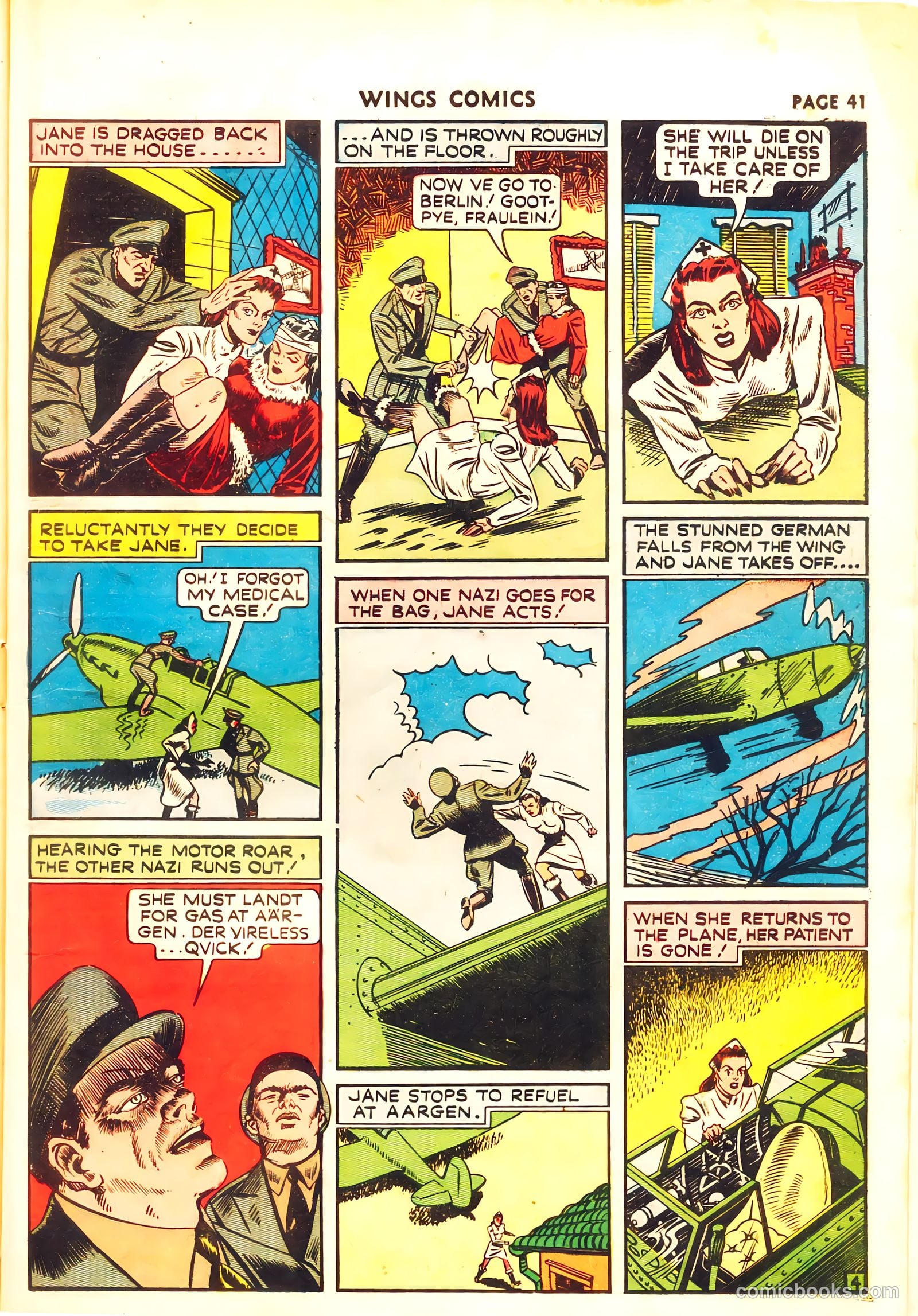 Wings Comics #11 — page 43 of 68