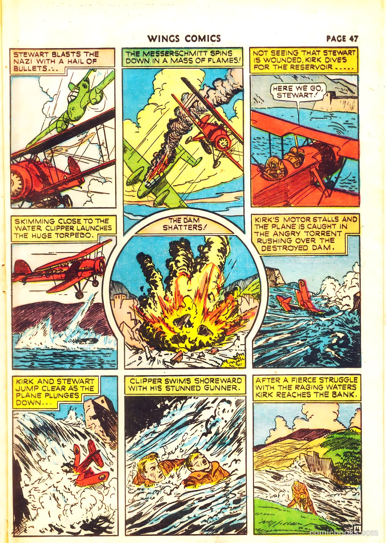 Wings Comics #11 — page 49 of 68