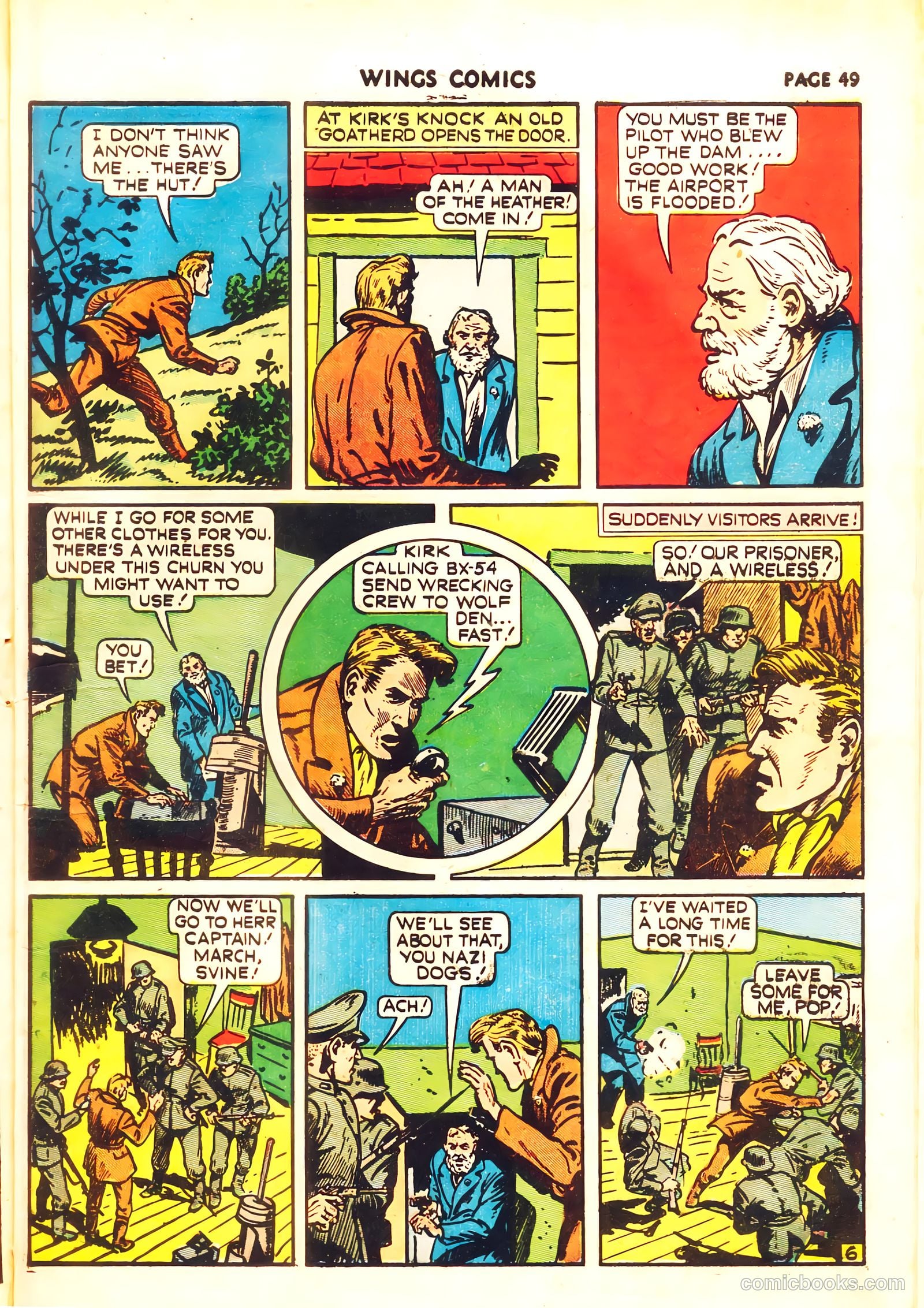 Wings Comics #11 — page 51 of 68