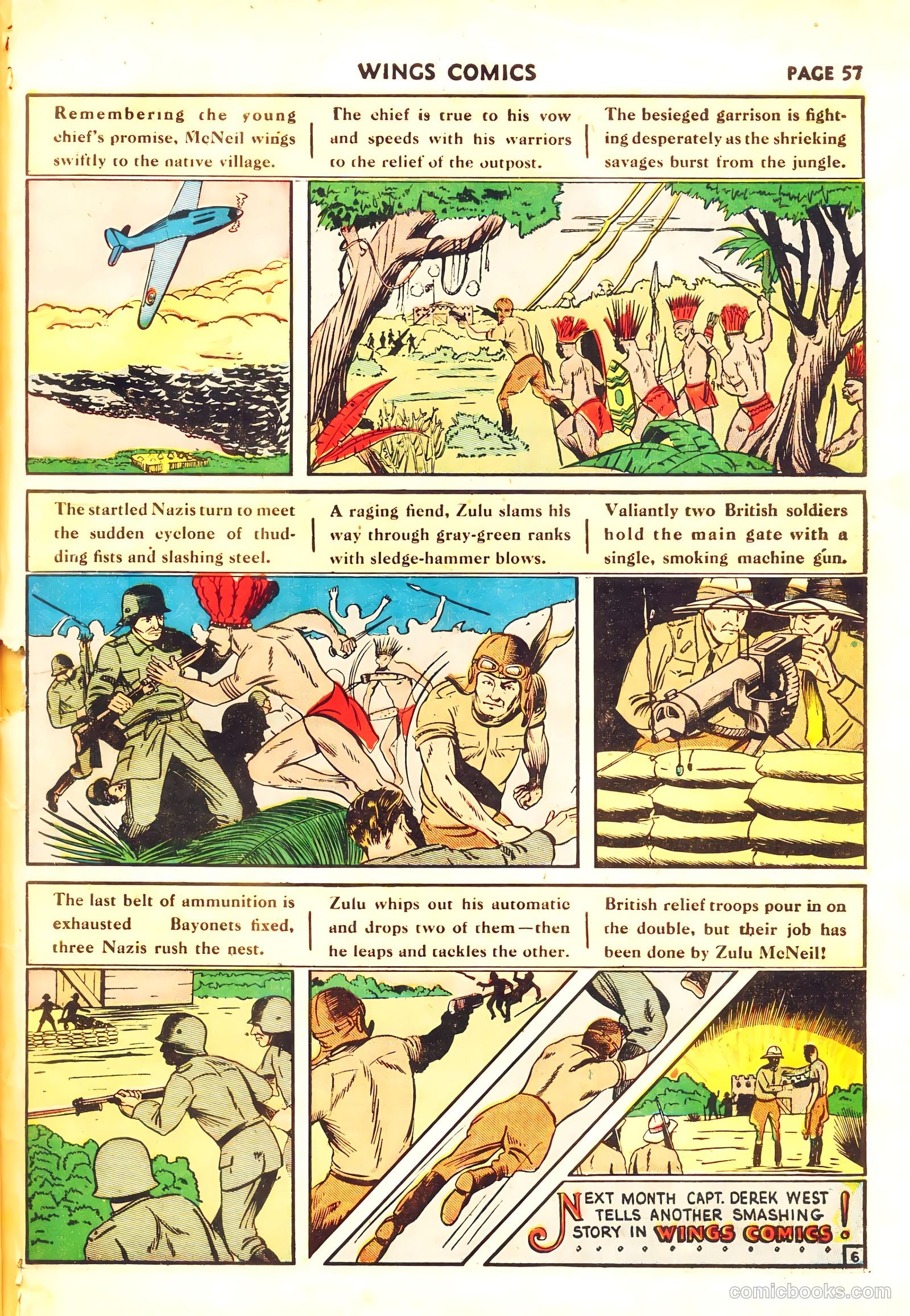 Wings Comics #11 — page 59 of 68