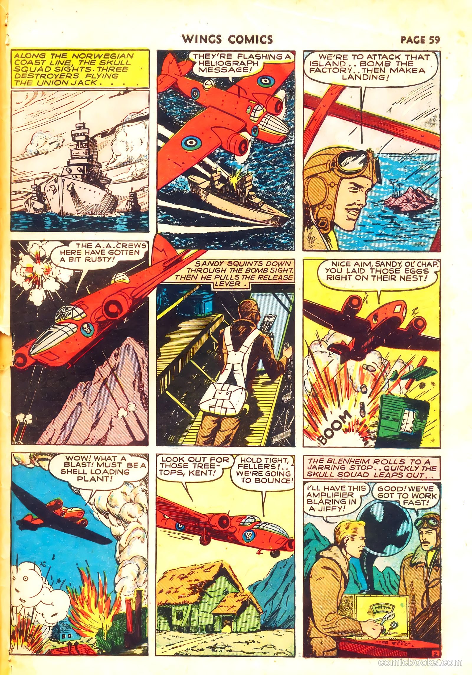 Wings Comics #11 — page 61 of 68