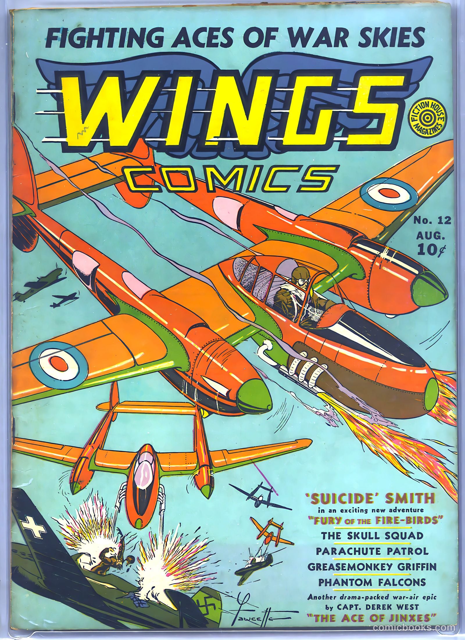 Wings Comics #12 — page 1 of 68