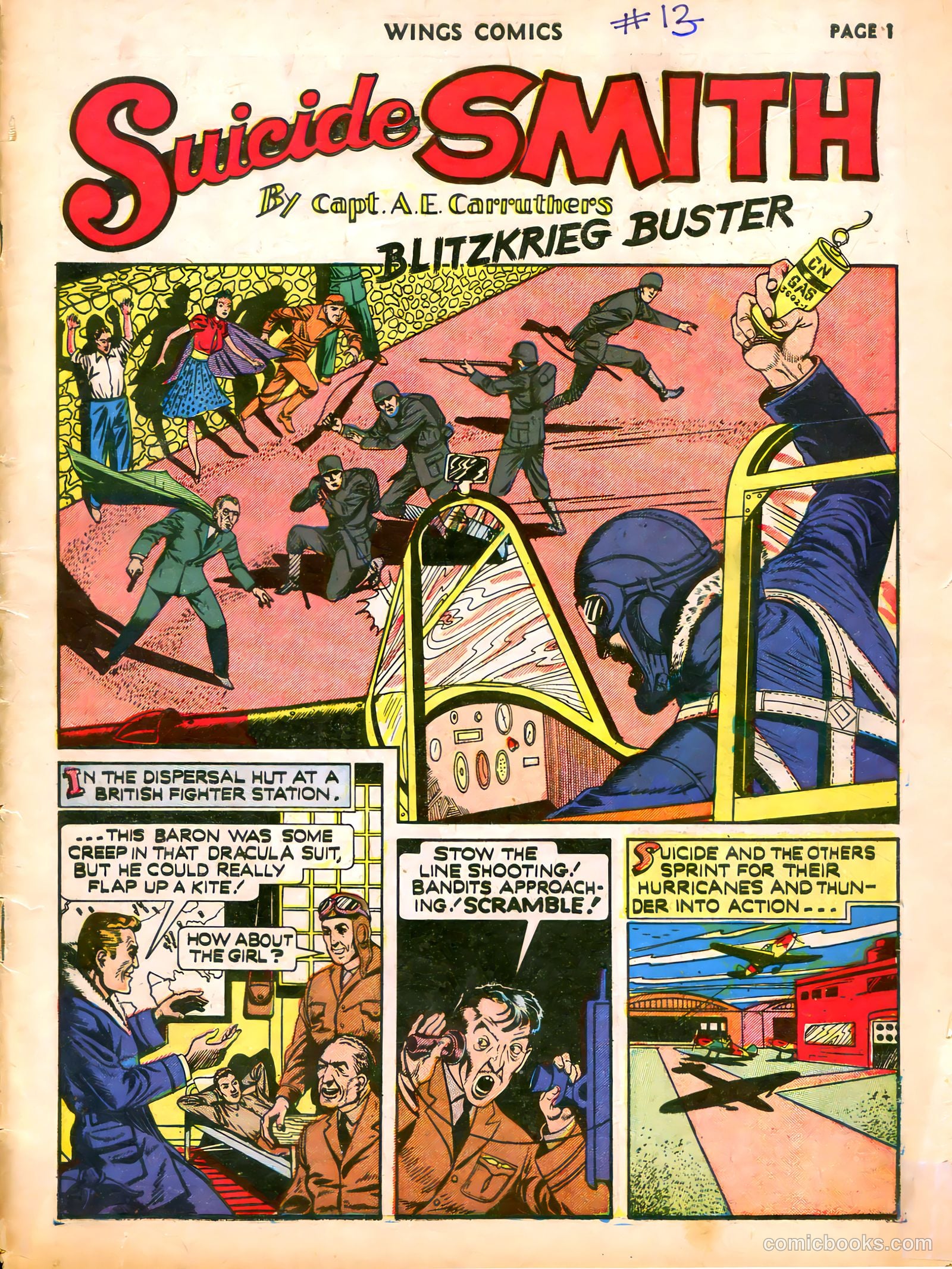 Wings Comics #12 — page 3 of 68