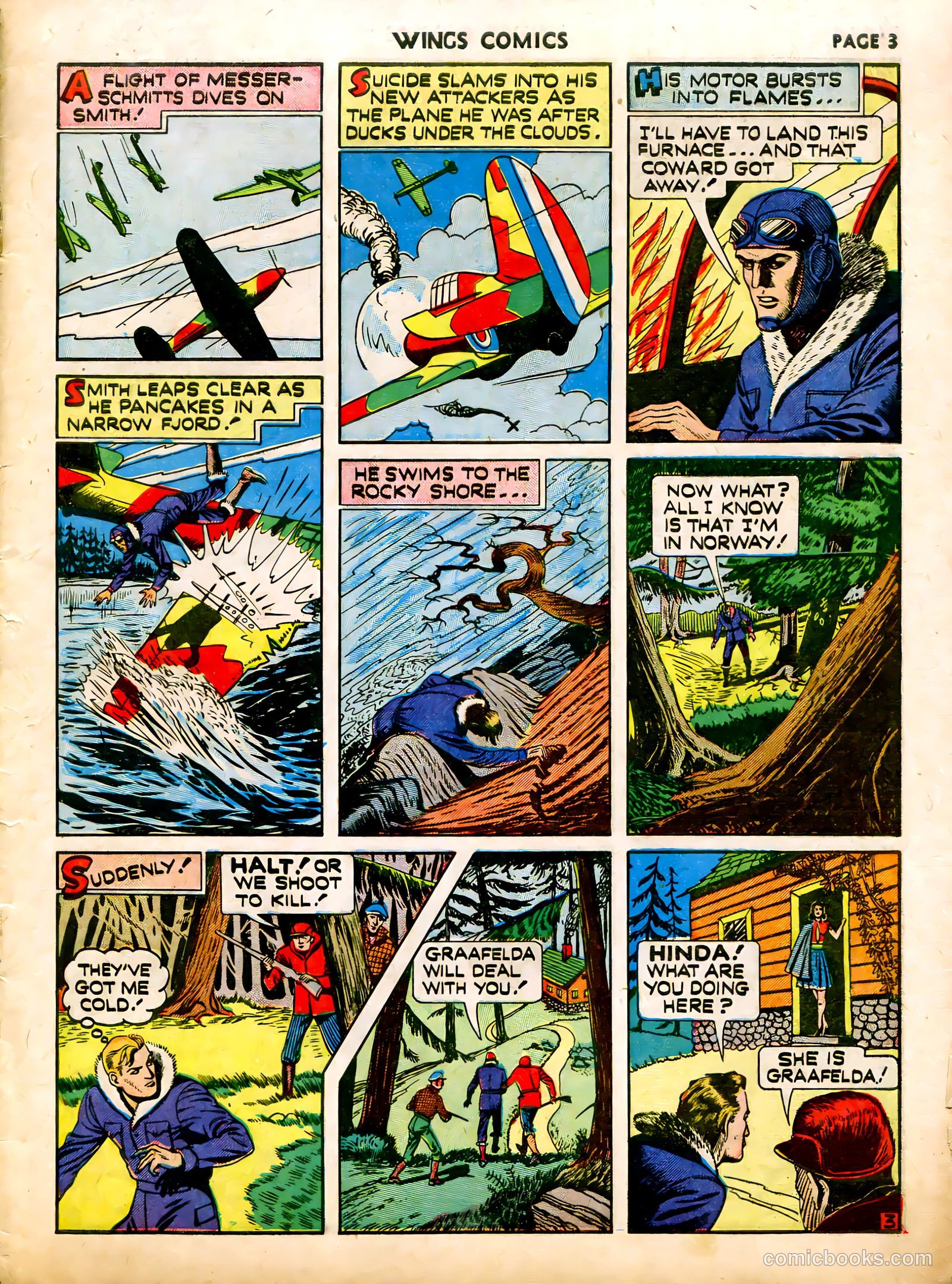 Wings Comics #12 — page 5 of 68
