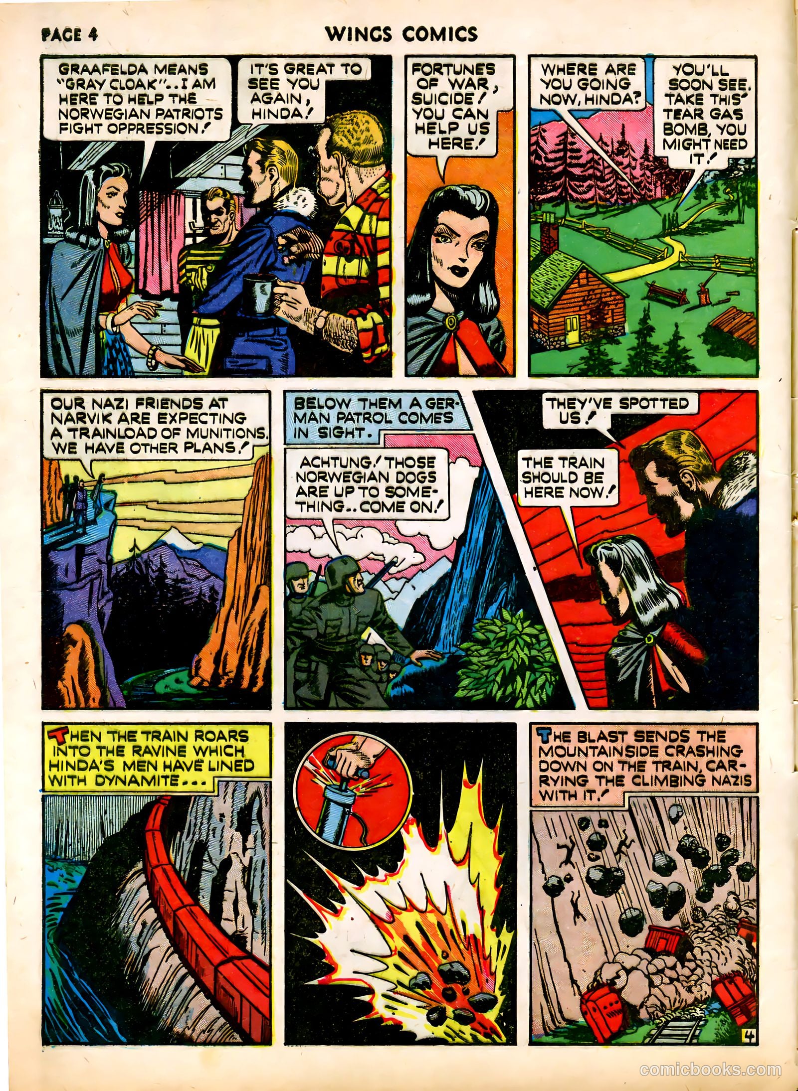 Wings Comics #12 — page 6 of 68