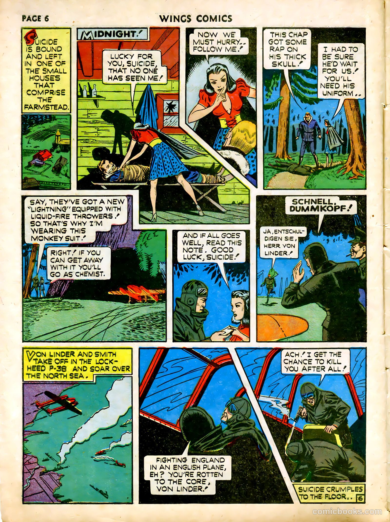 Wings Comics #12 — page 8 of 68