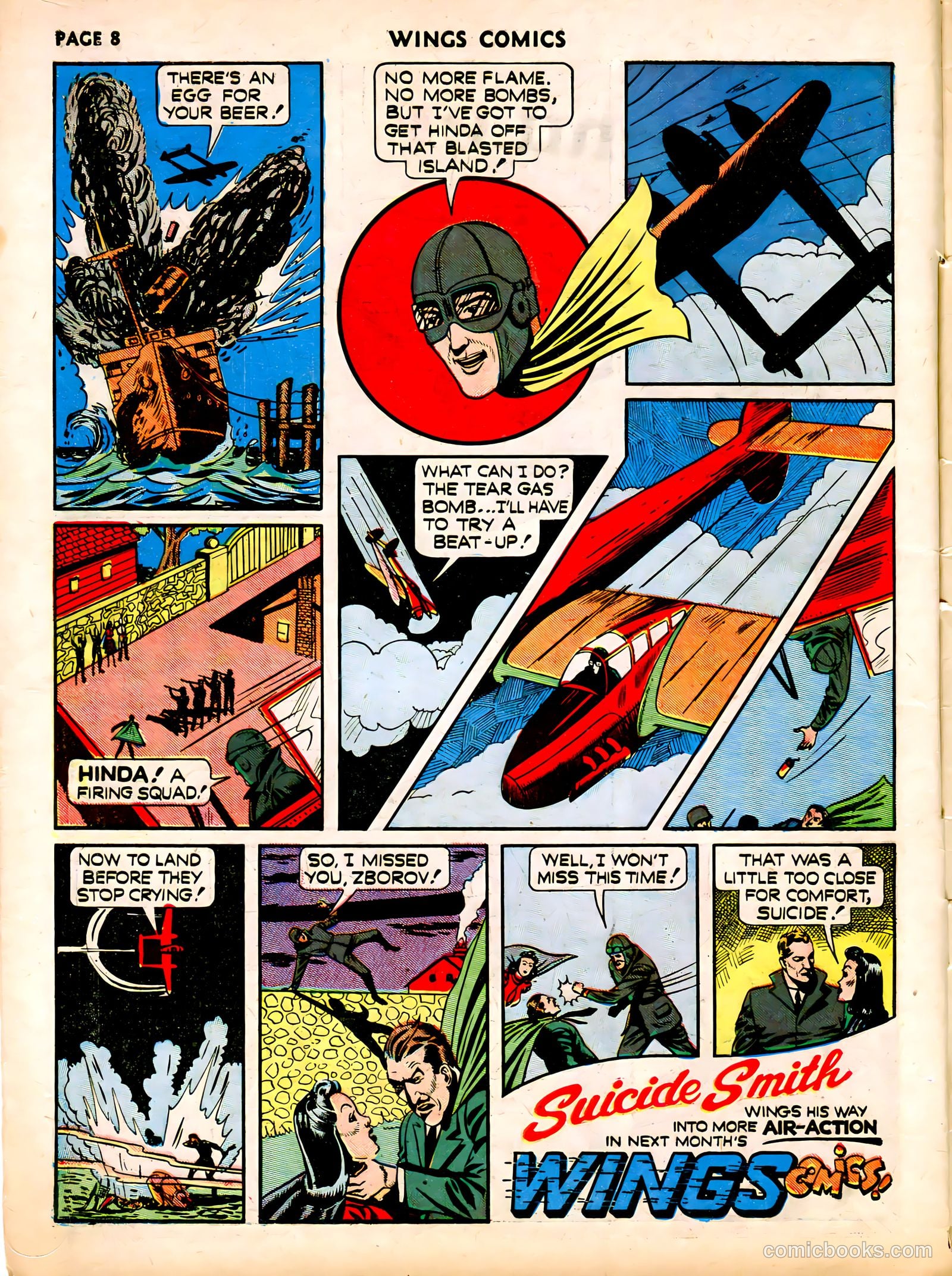 Wings Comics #12 — page 10 of 68