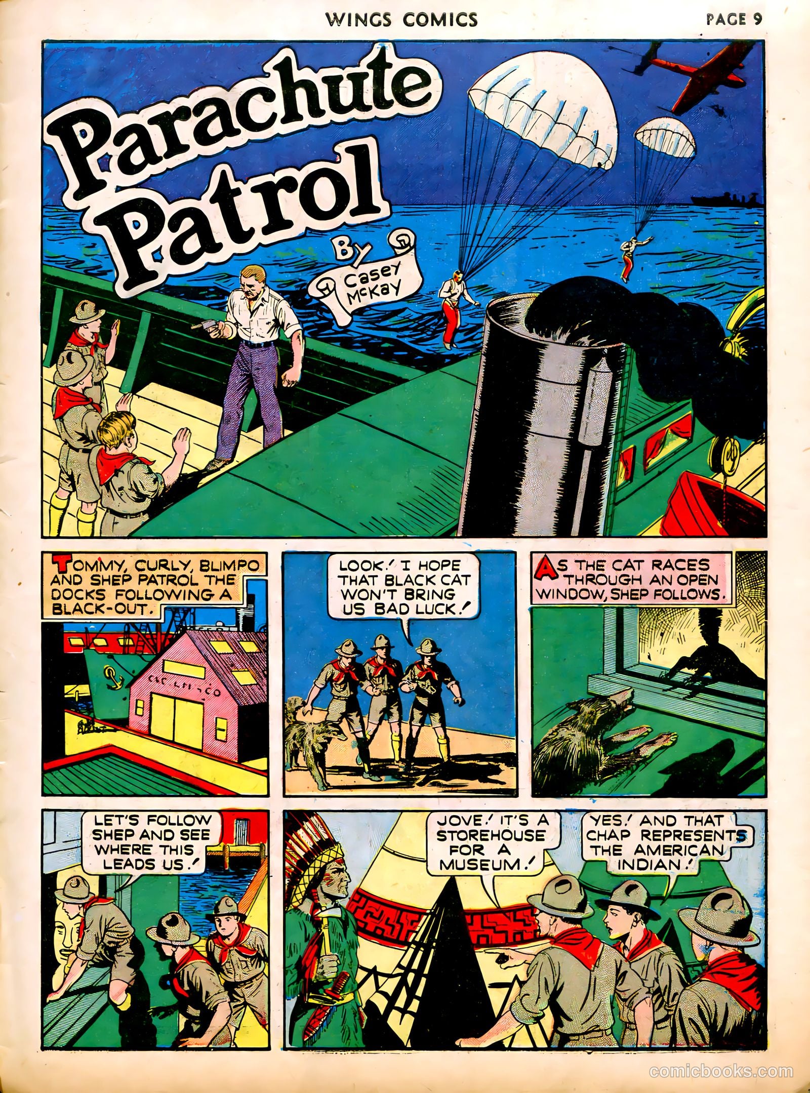 Wings Comics #12 — page 11 of 68