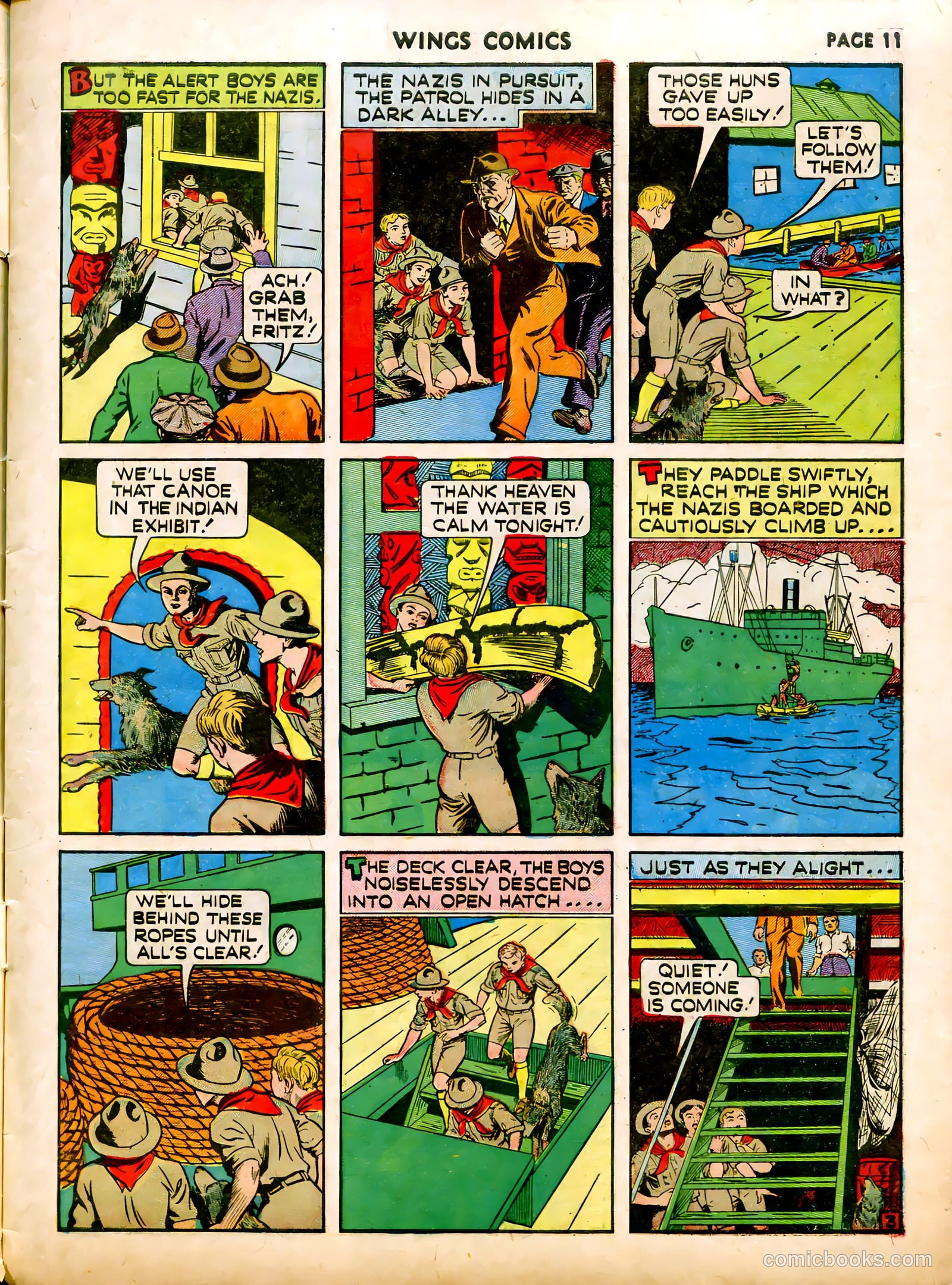 Wings Comics #12 — page 13 of 68