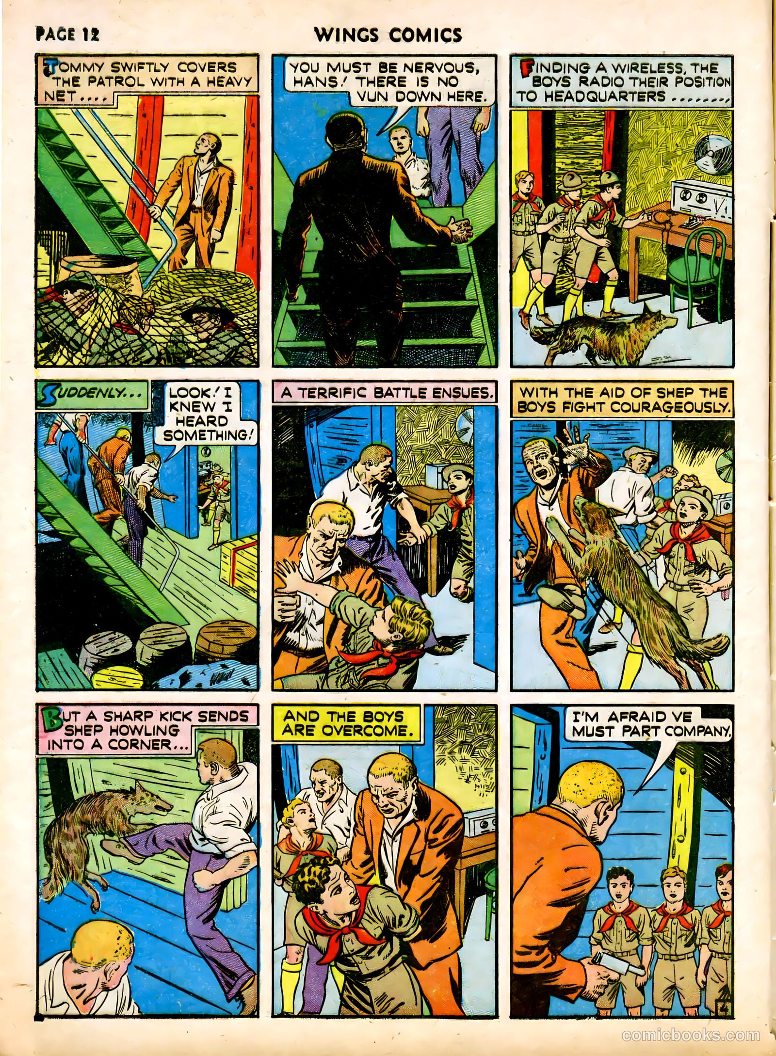 Wings Comics #12 — page 14 of 68