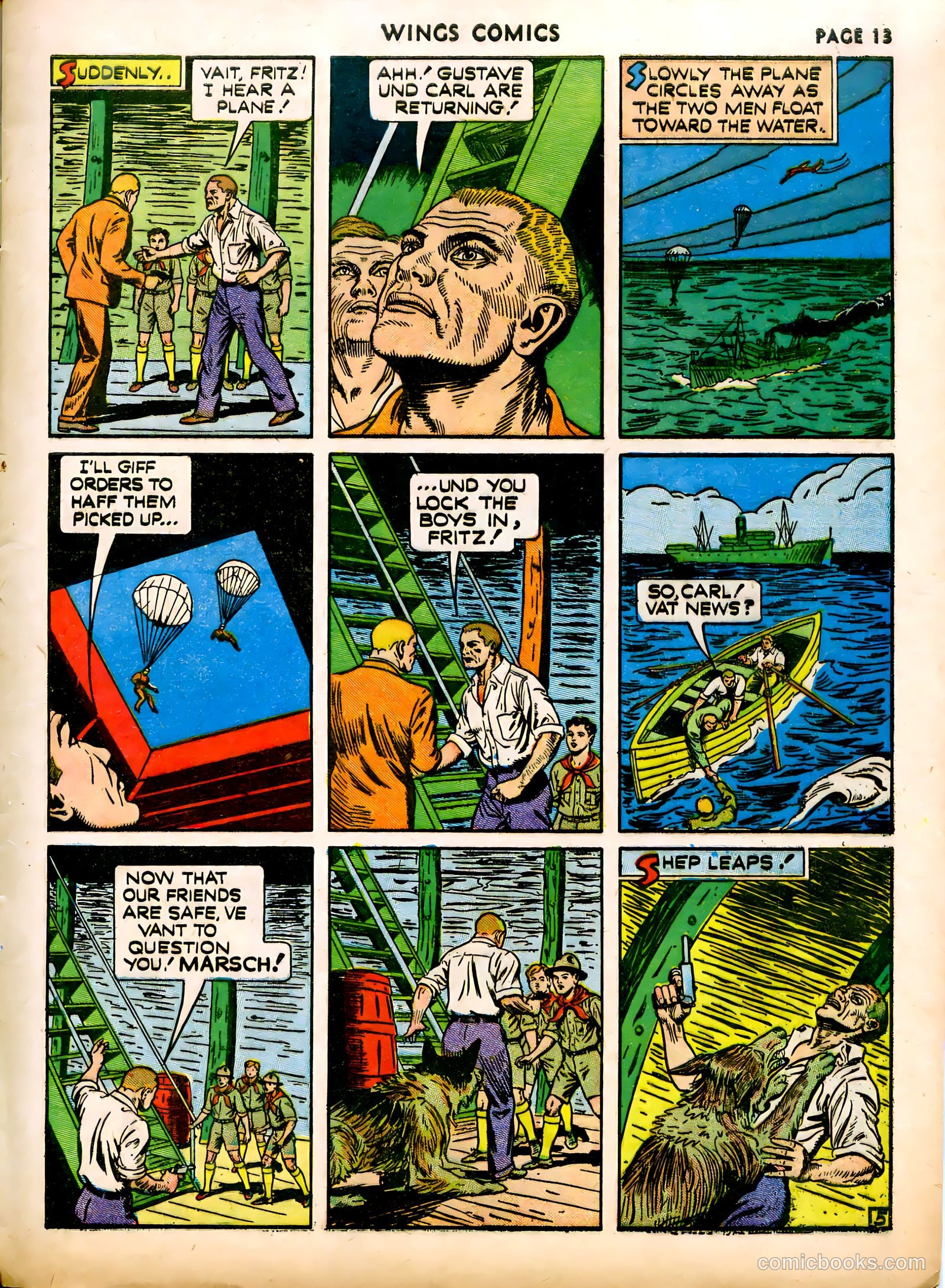 Wings Comics #12 — page 15 of 68