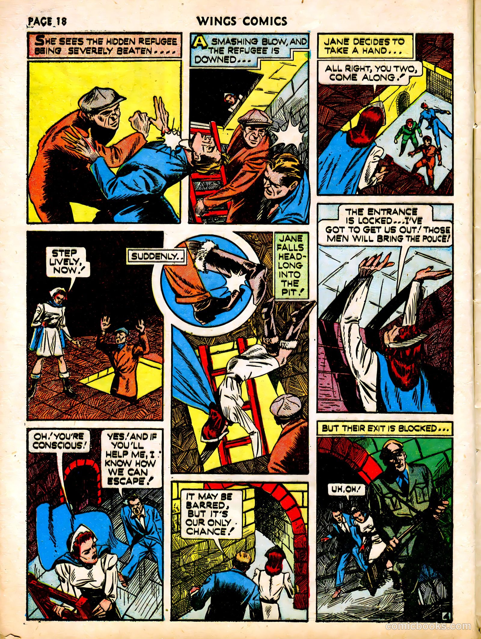 Wings Comics #12 — page 20 of 68