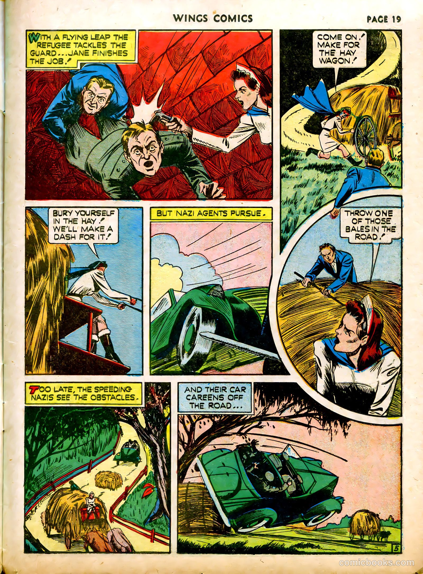 Wings Comics #12 — page 21 of 68