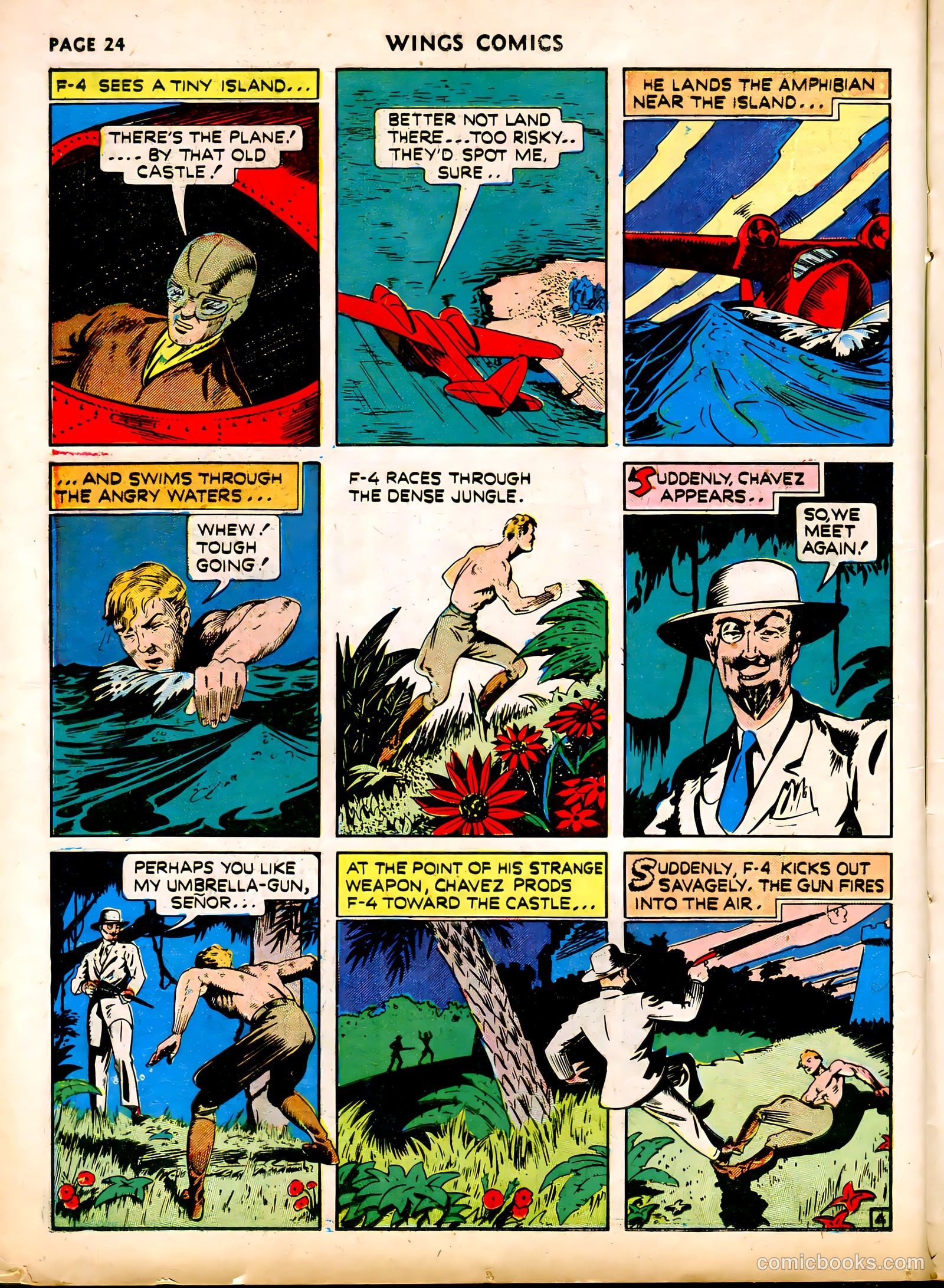 Wings Comics #12 — page 26 of 68