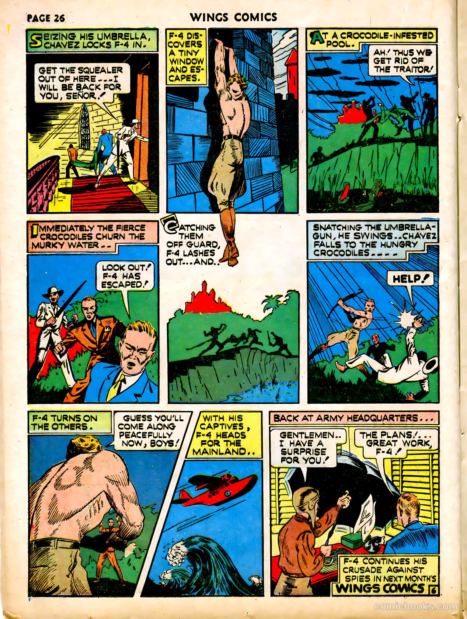 Wings Comics #12 — page 28 of 68