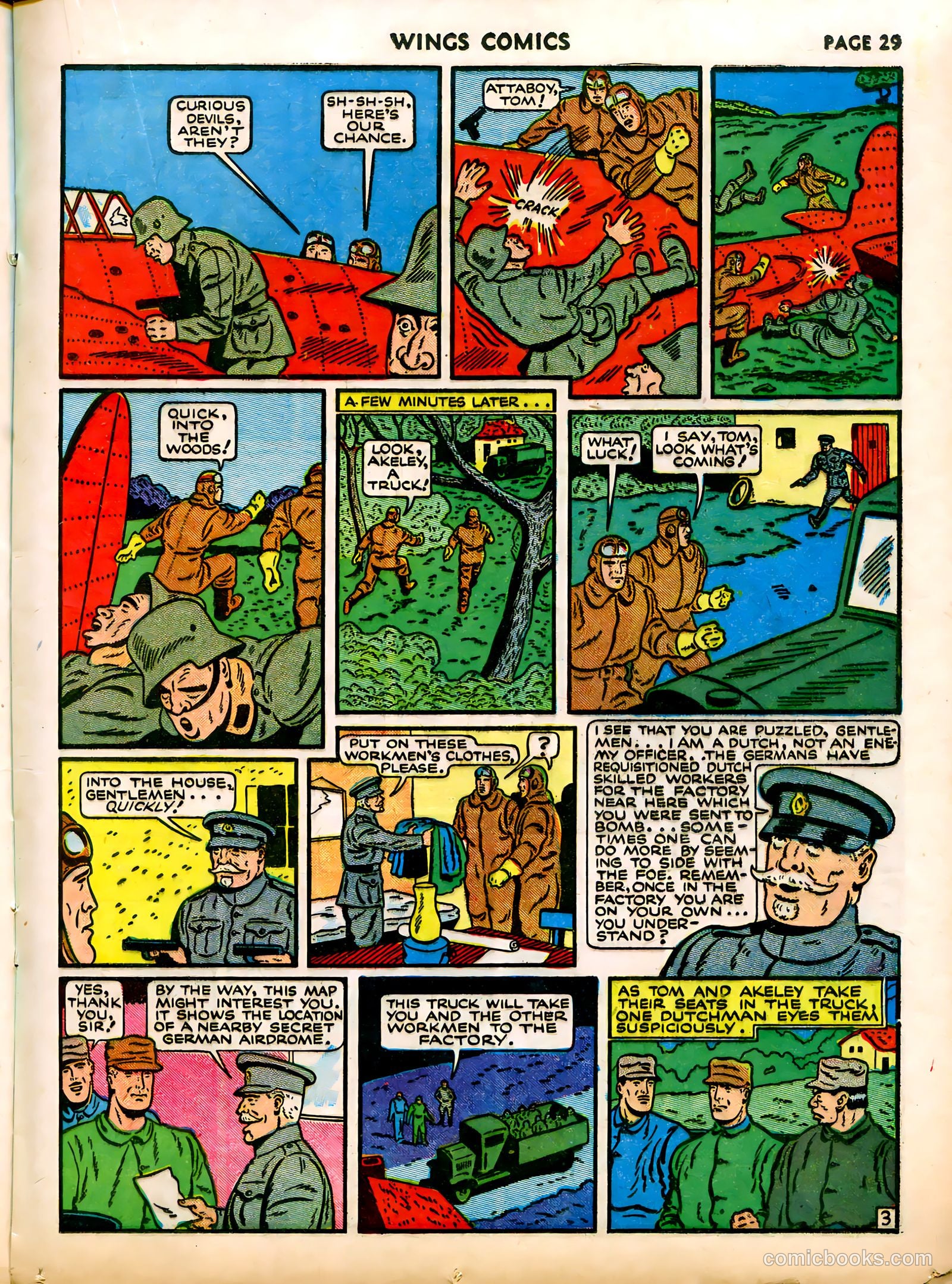 Wings Comics #12 — page 31 of 68