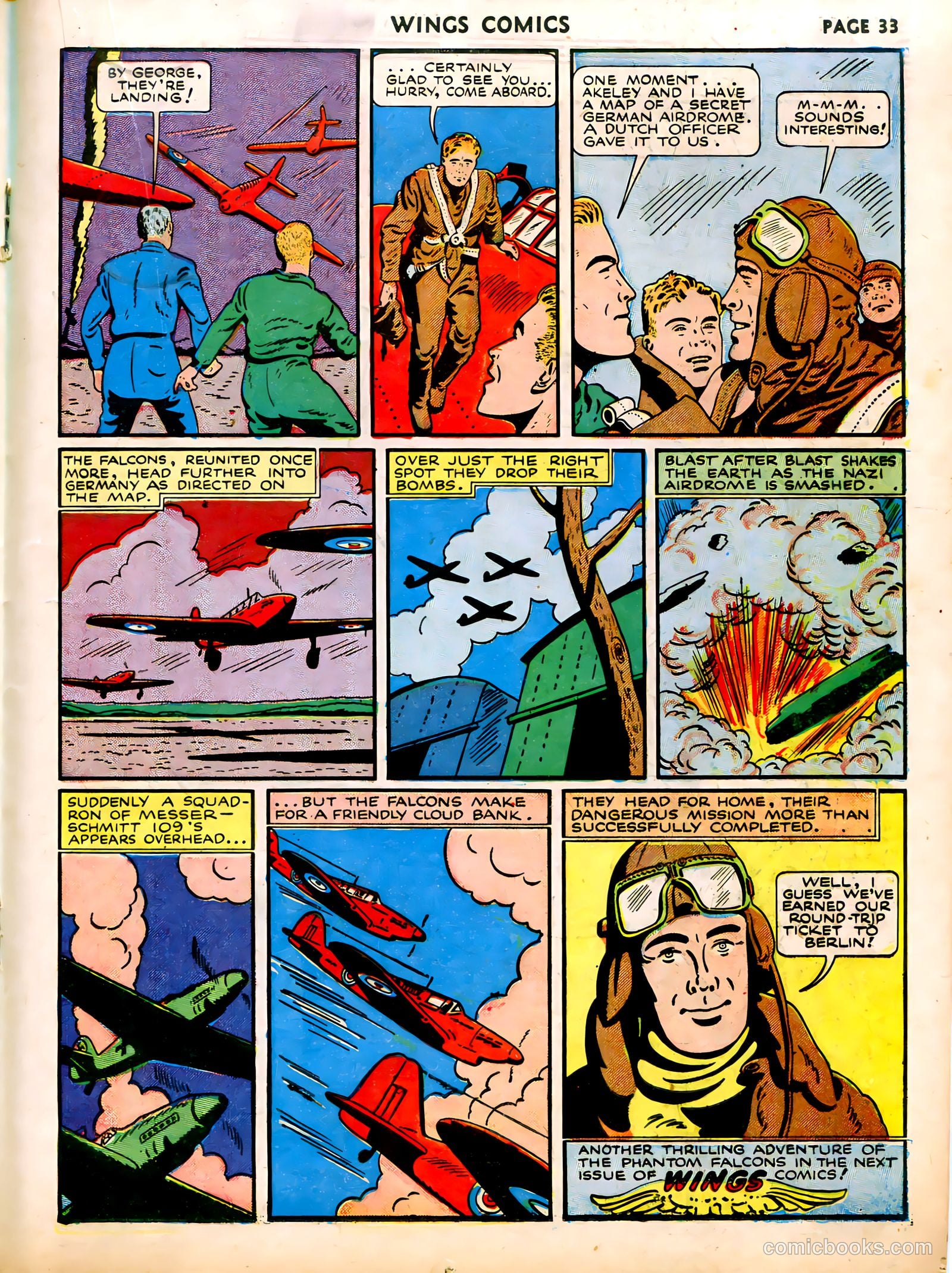 Wings Comics #12 — page 35 of 68