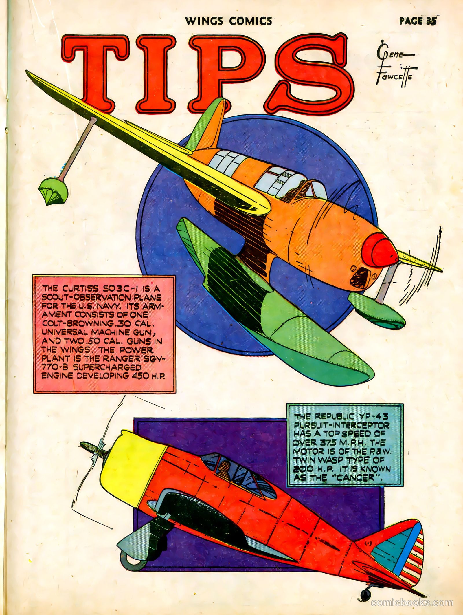 Wings Comics #12 — page 37 of 68